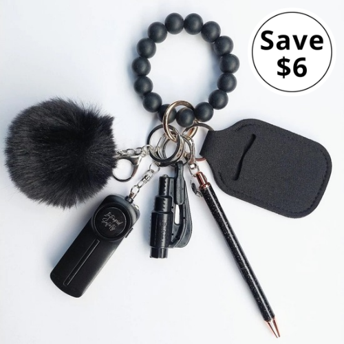 "Midnight" Safety Keychain