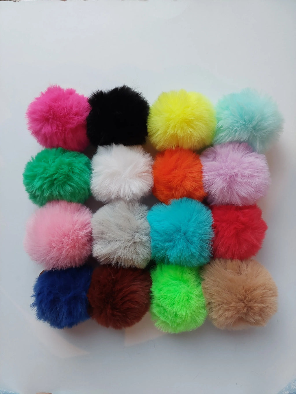 Pom Pom Keyrings