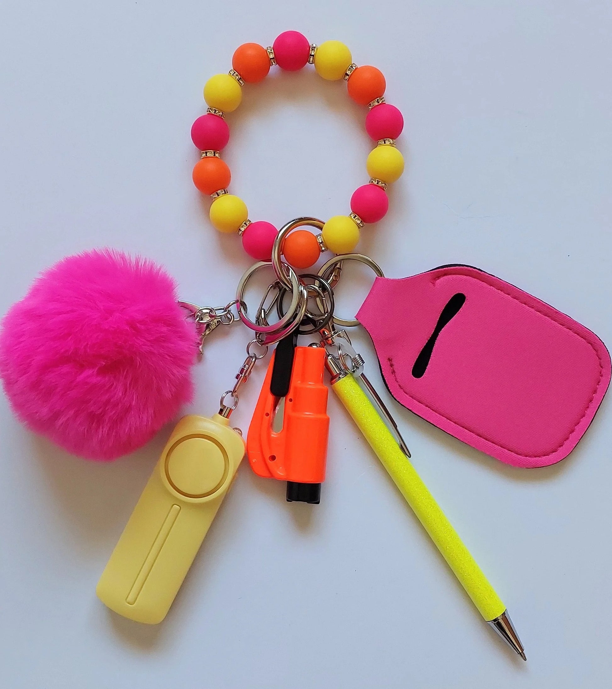 "Sunset" Safety Keychain