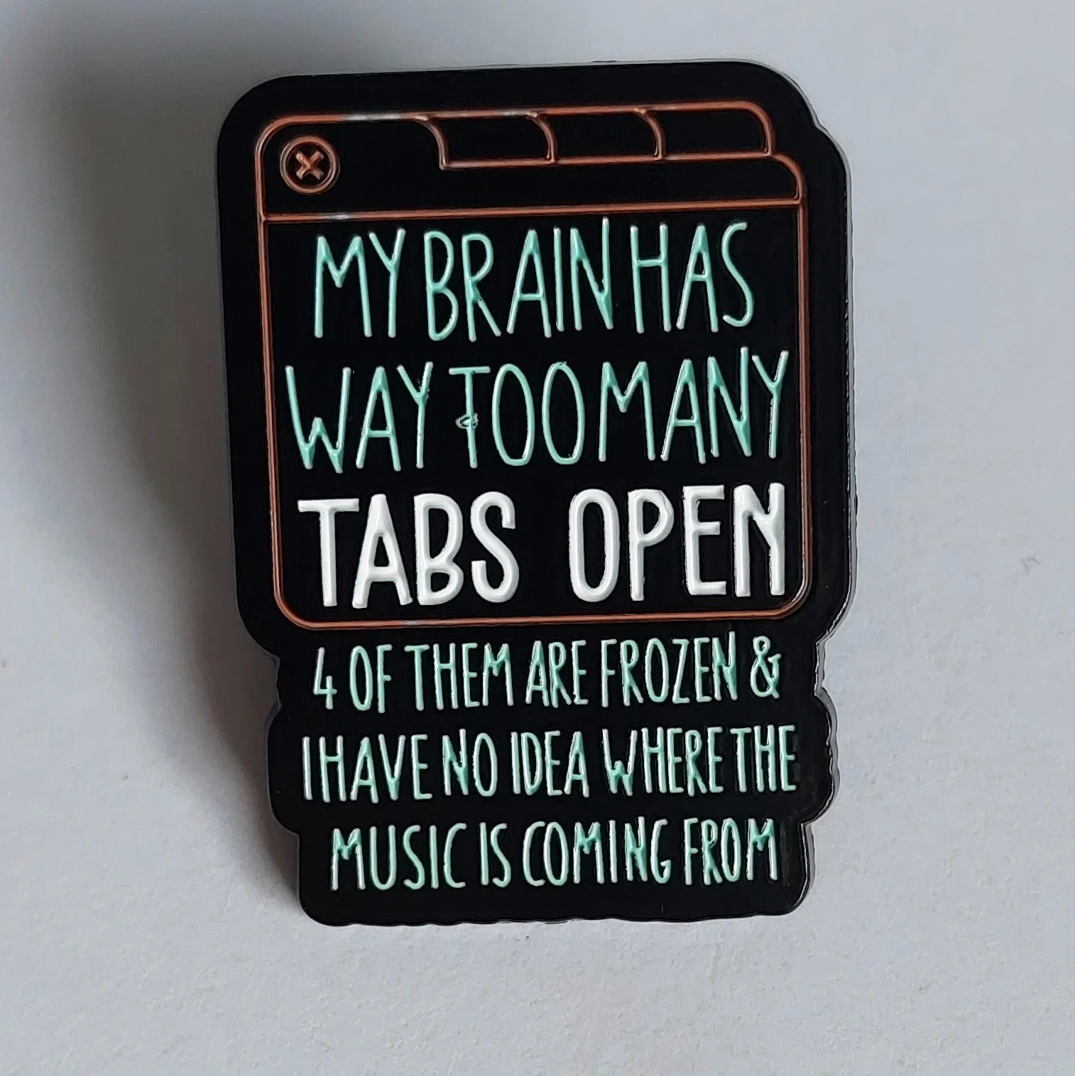 ADHD / Autism Related Enamel Pins