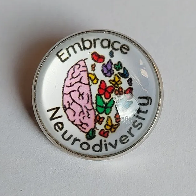 ADHD / Autism Related Enamel Pins