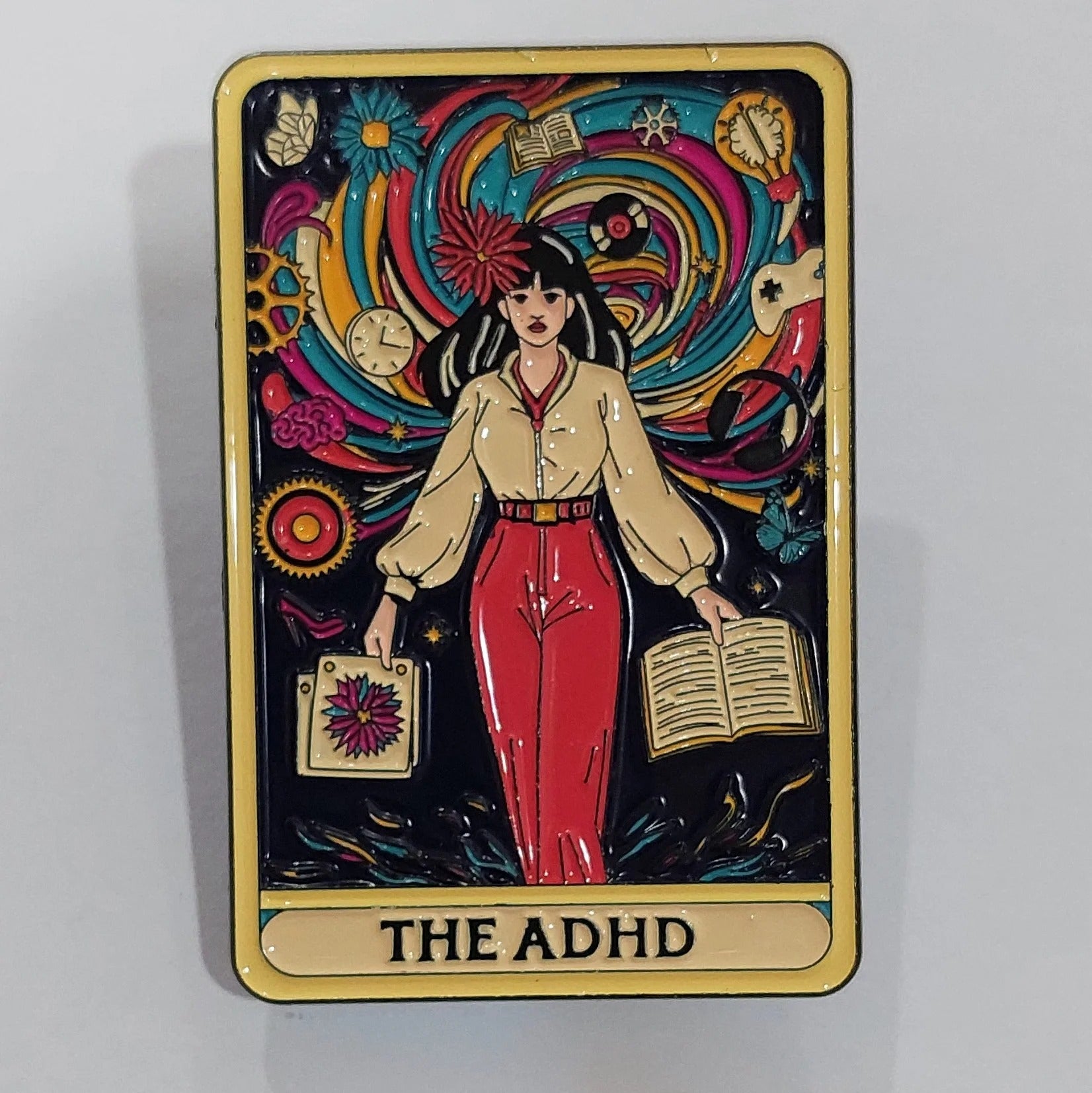 ADHD / Autism Related Enamel Pins