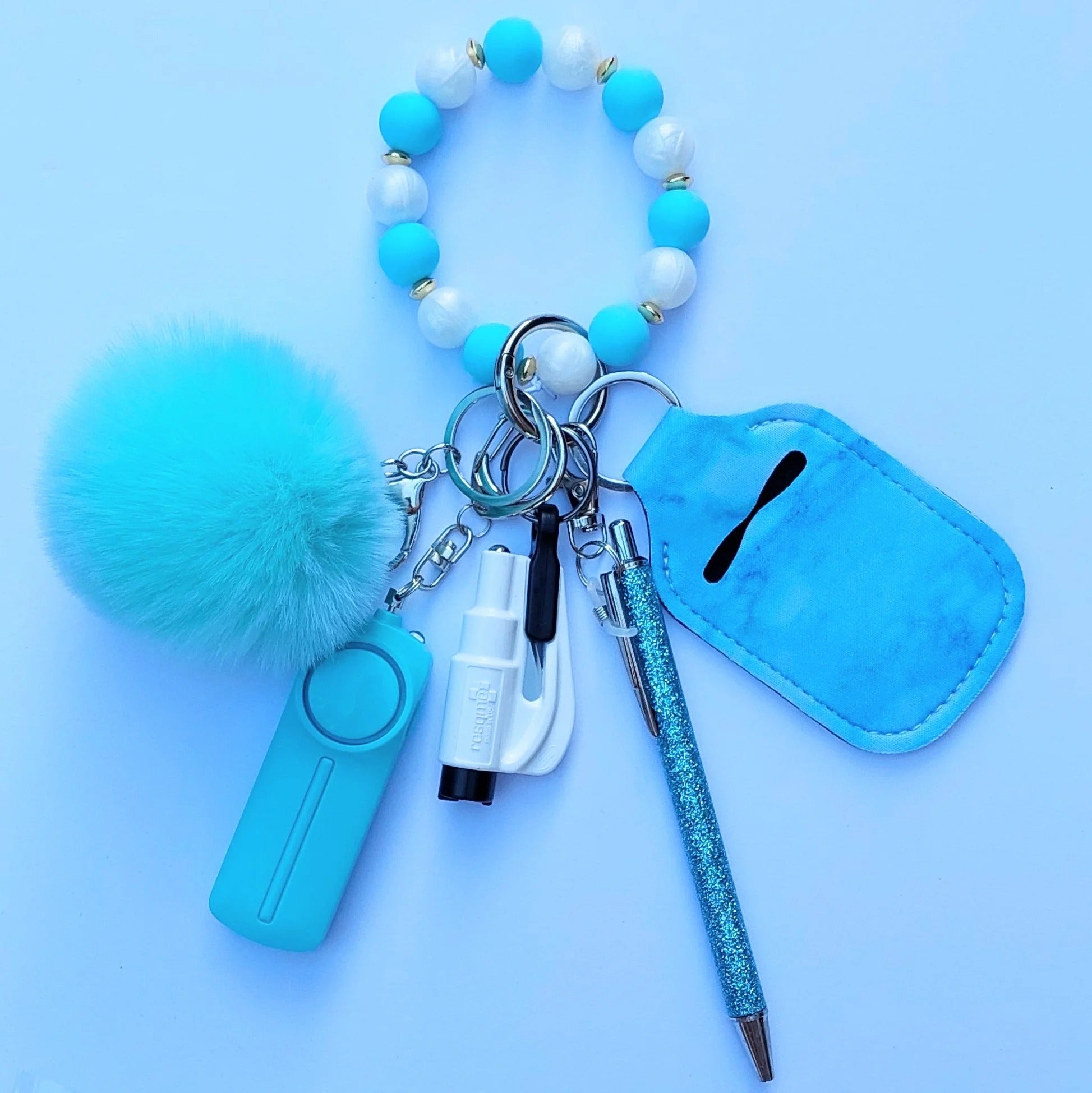 "Royal (Baby) Blue" Safety Keychain