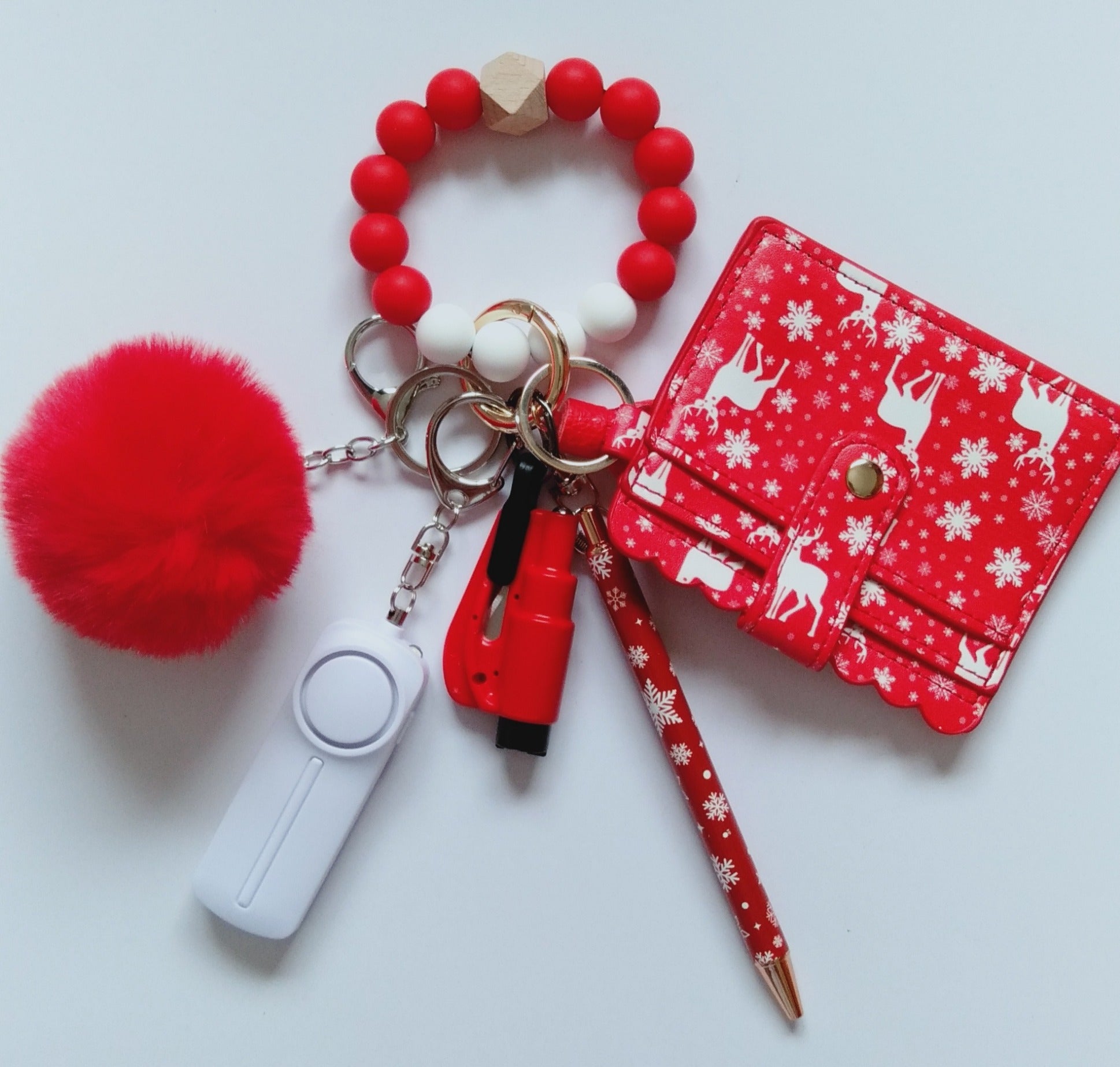 *LIMITED EDITION* "Christmas Cheer" Safety Keychain