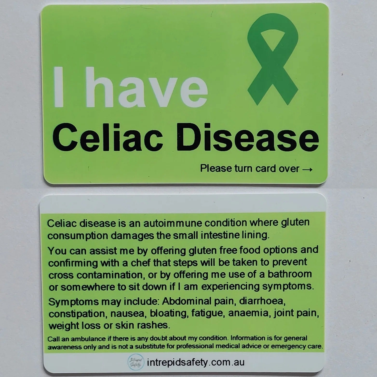 Awareness Cards (Letters A - H)