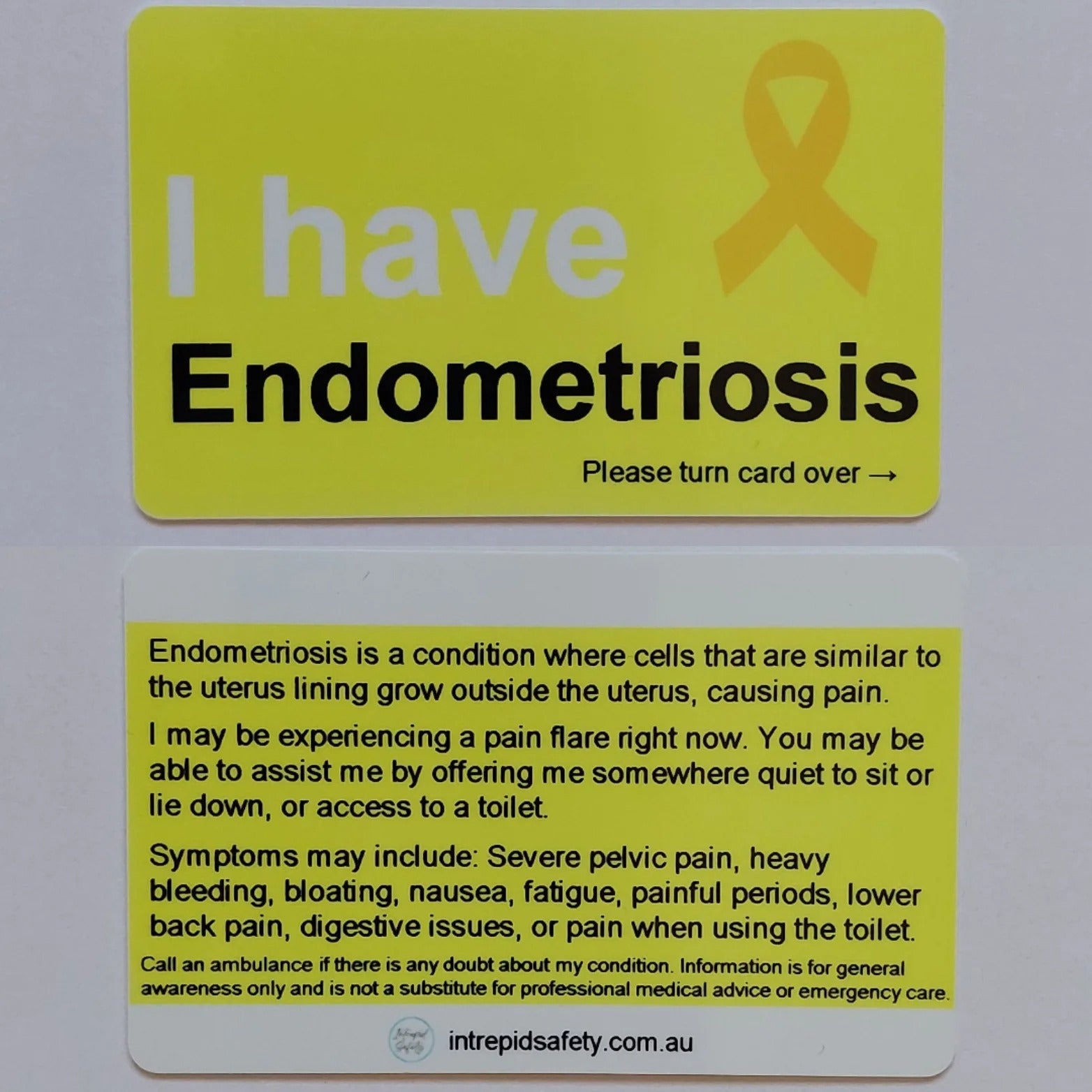 Awareness Cards (Letters A - H)