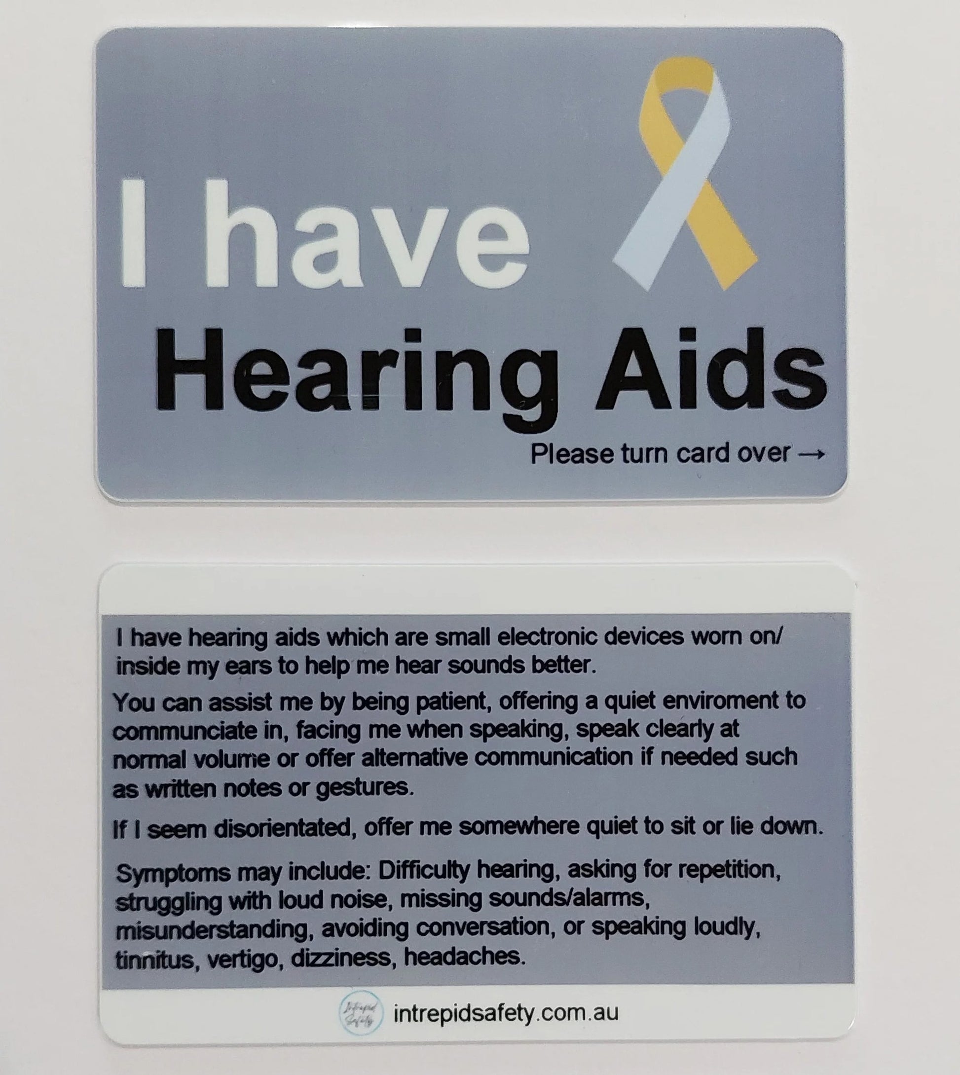 Awareness Cards (Letters A - H)