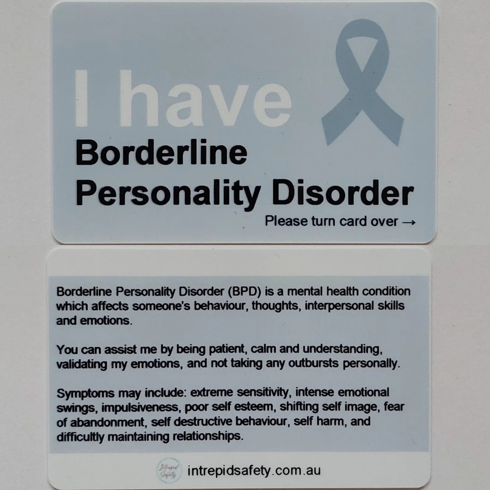 Awareness Cards (Letters A - H)