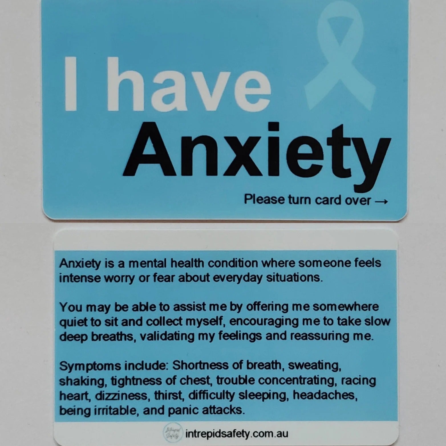 Awareness Cards (Letters A - H)