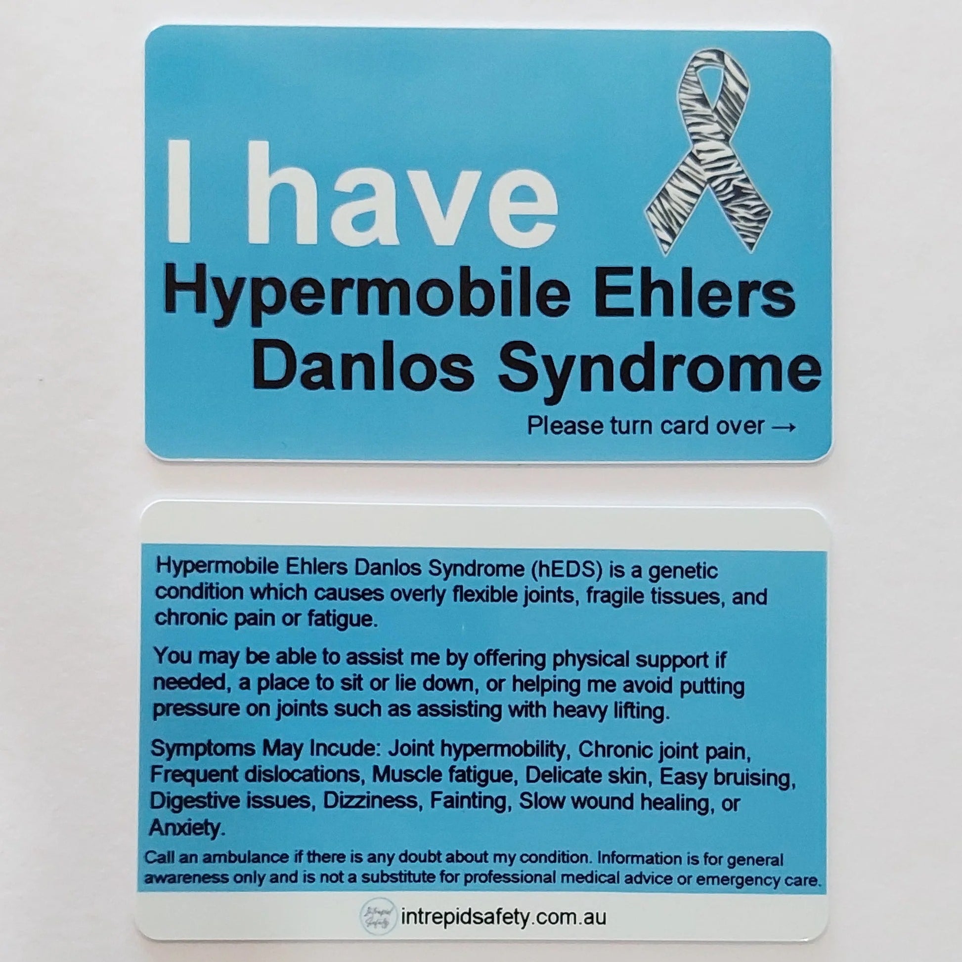 Awareness Cards (Letters A - H)