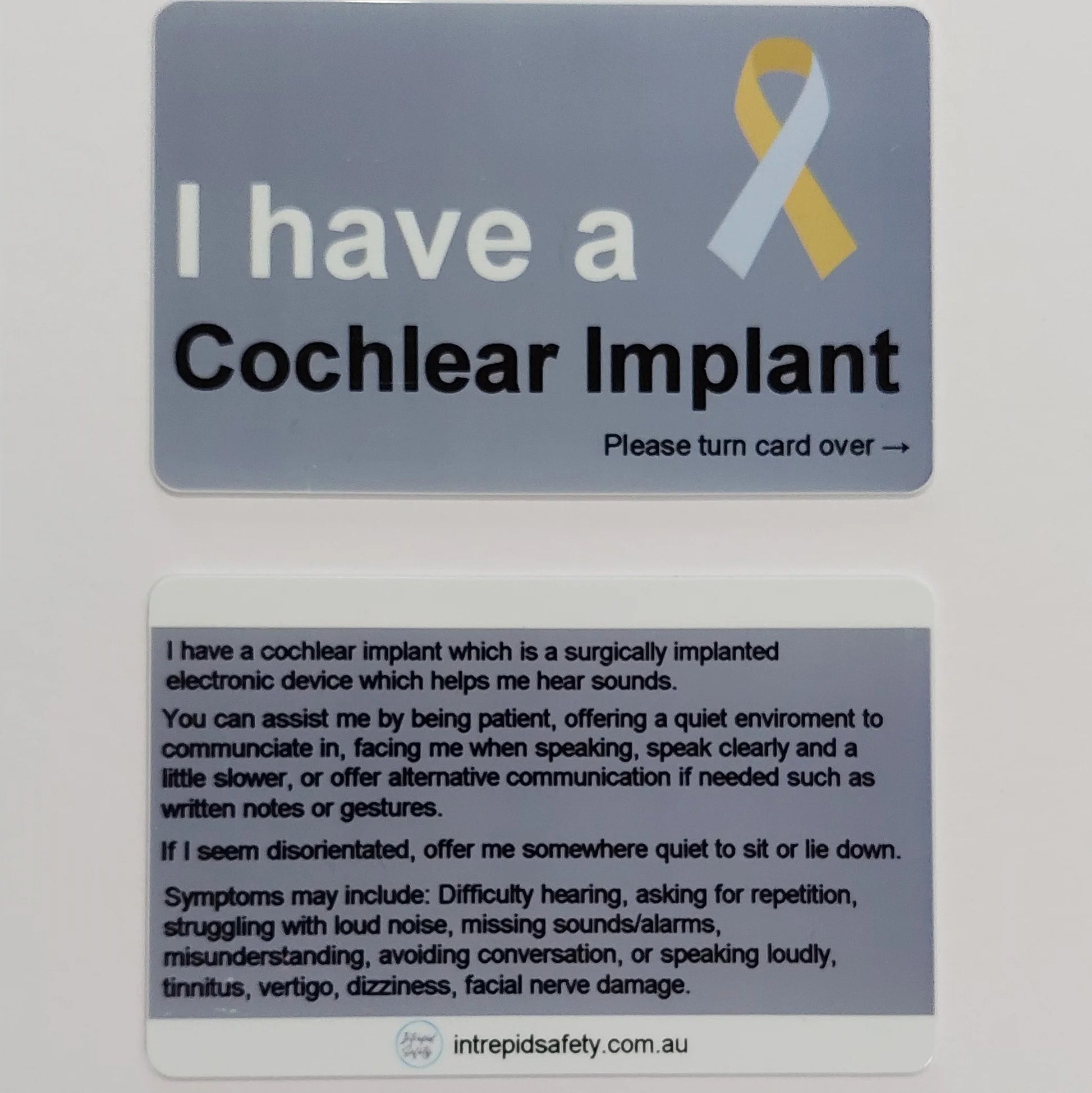 Awareness Cards (Letters A - H)