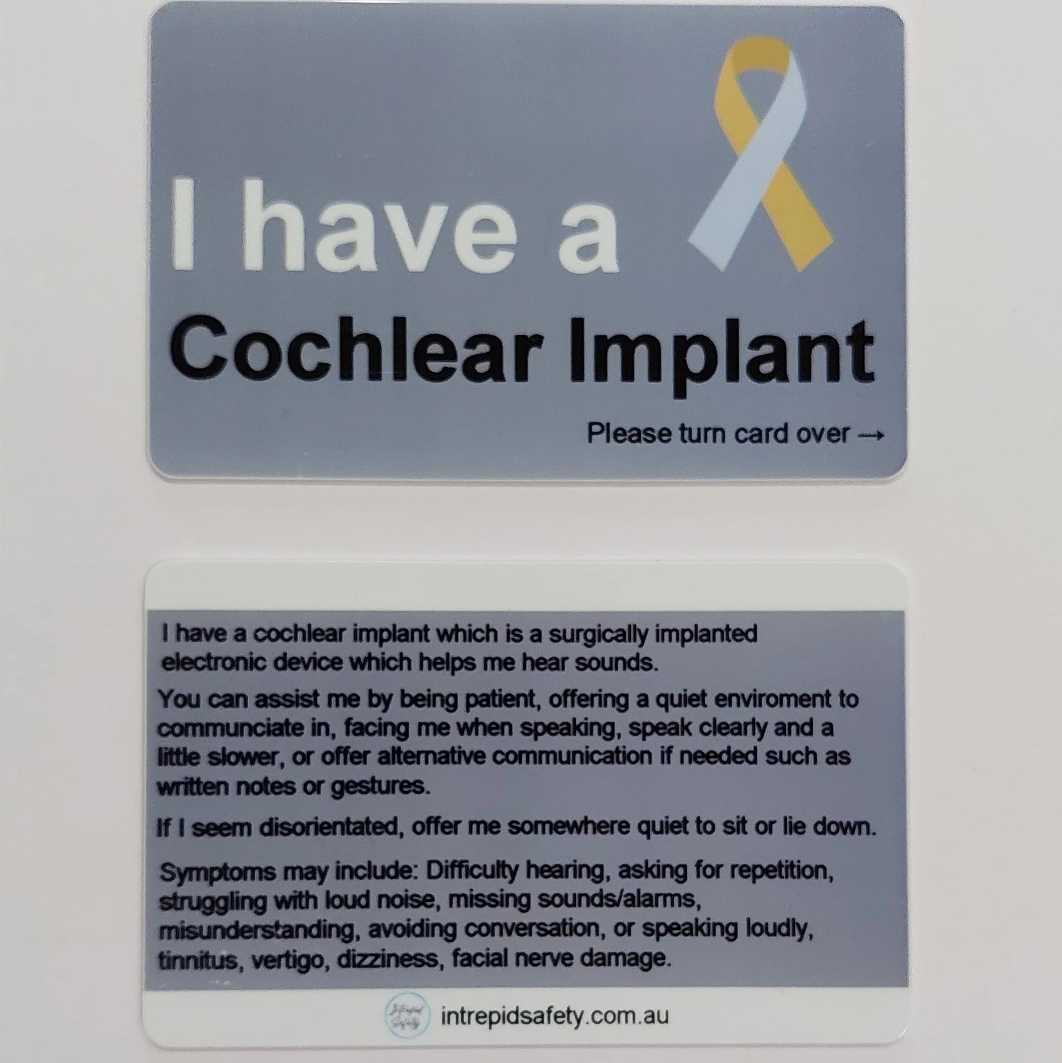 Awareness Cards (Letters A - H)