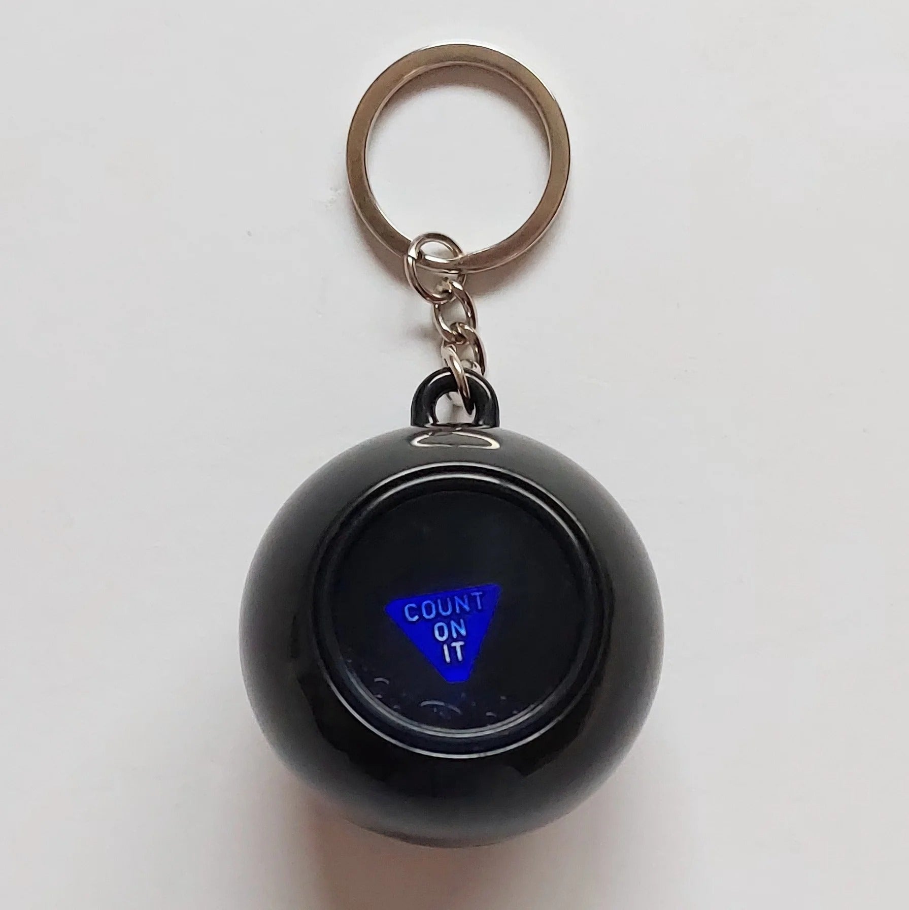 Fidget Keyring - Magic Answer Ball - DOESN'T SHIP OUTSIDE OF AUSTRALIA