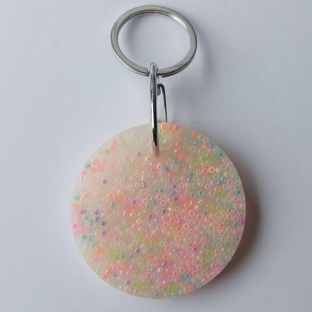 Fidget Keyring - Silicone Picking Pad