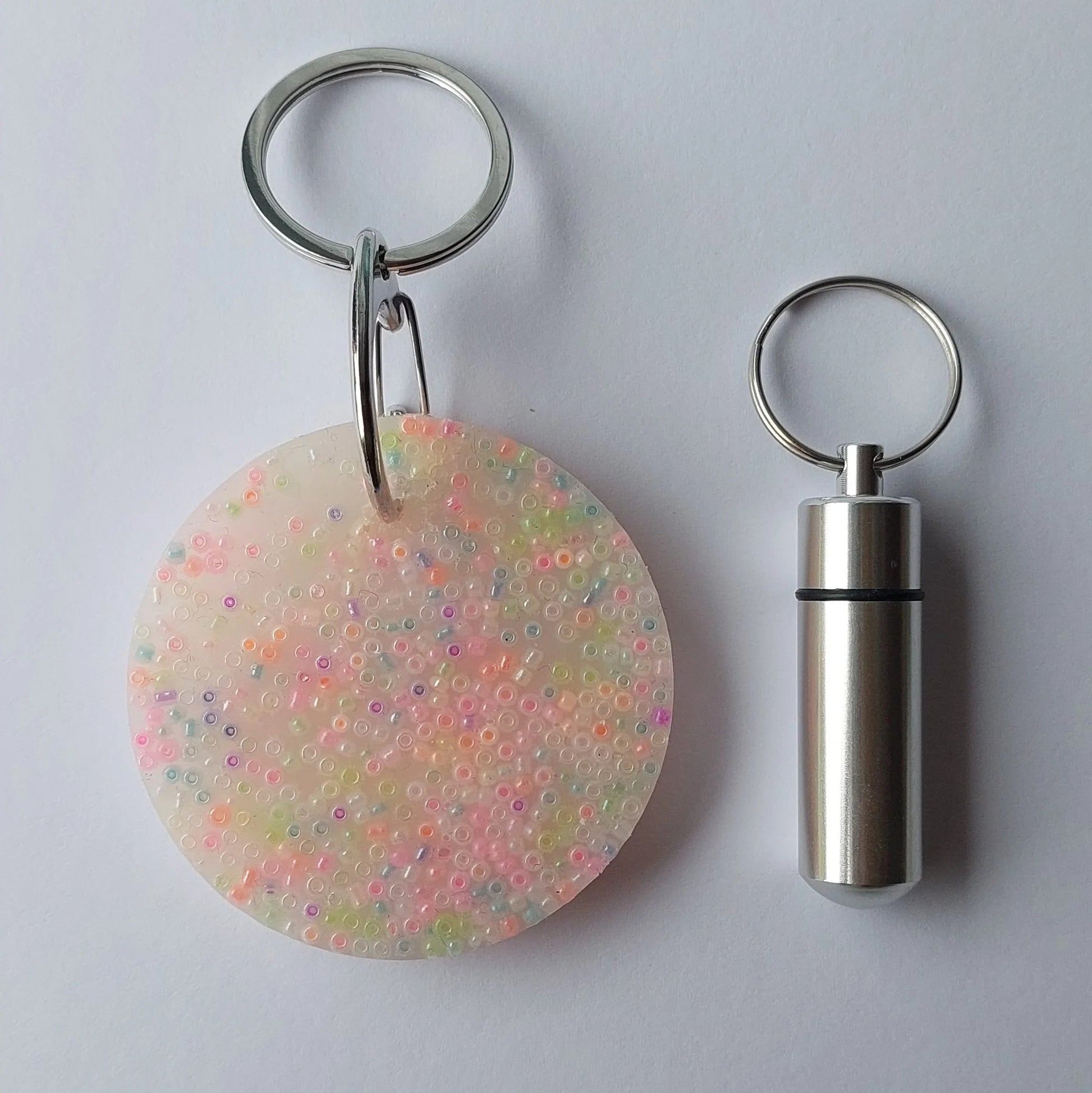 Fidget Keyring - Silicone Picking Pad