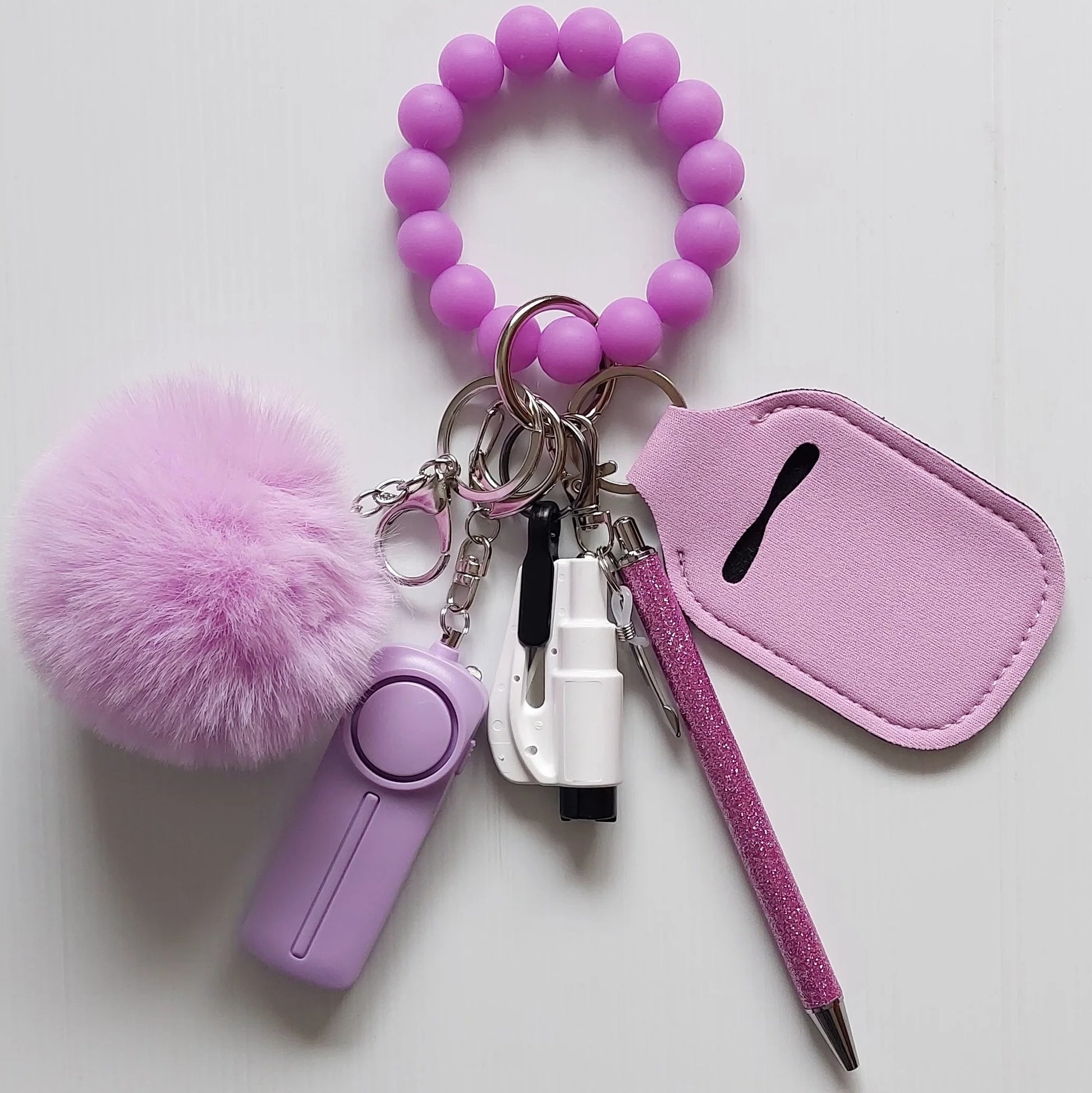 *NEW* "Violet" Safety Keychain (Glow in the dark)