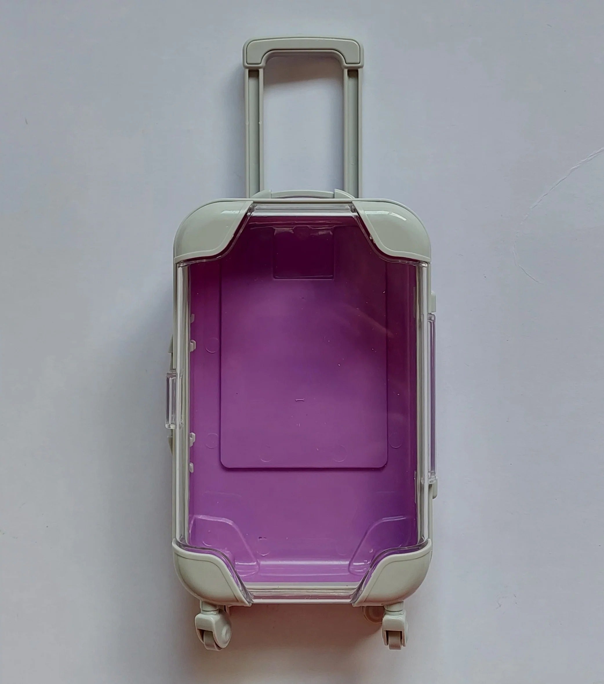 Mini Suitcase Plastic Gift Case