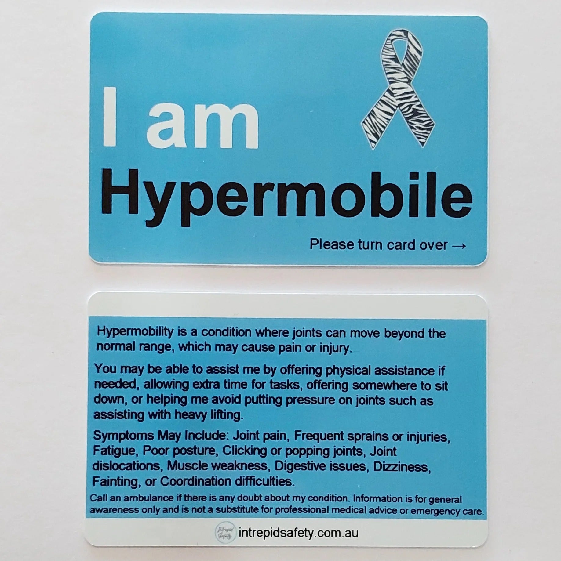 Awareness Cards (Letters A - H)