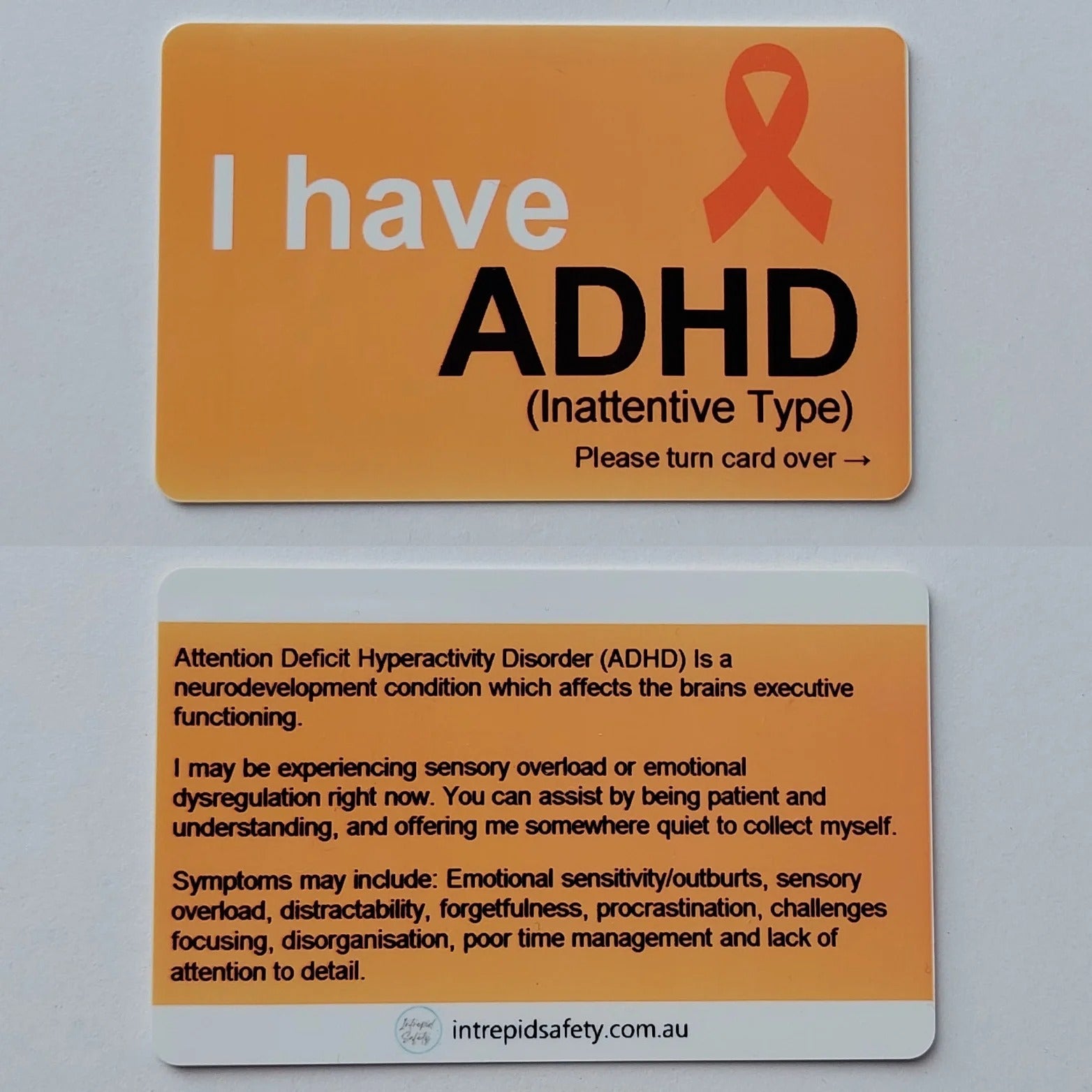 Awareness Cards (Letters A - H)
