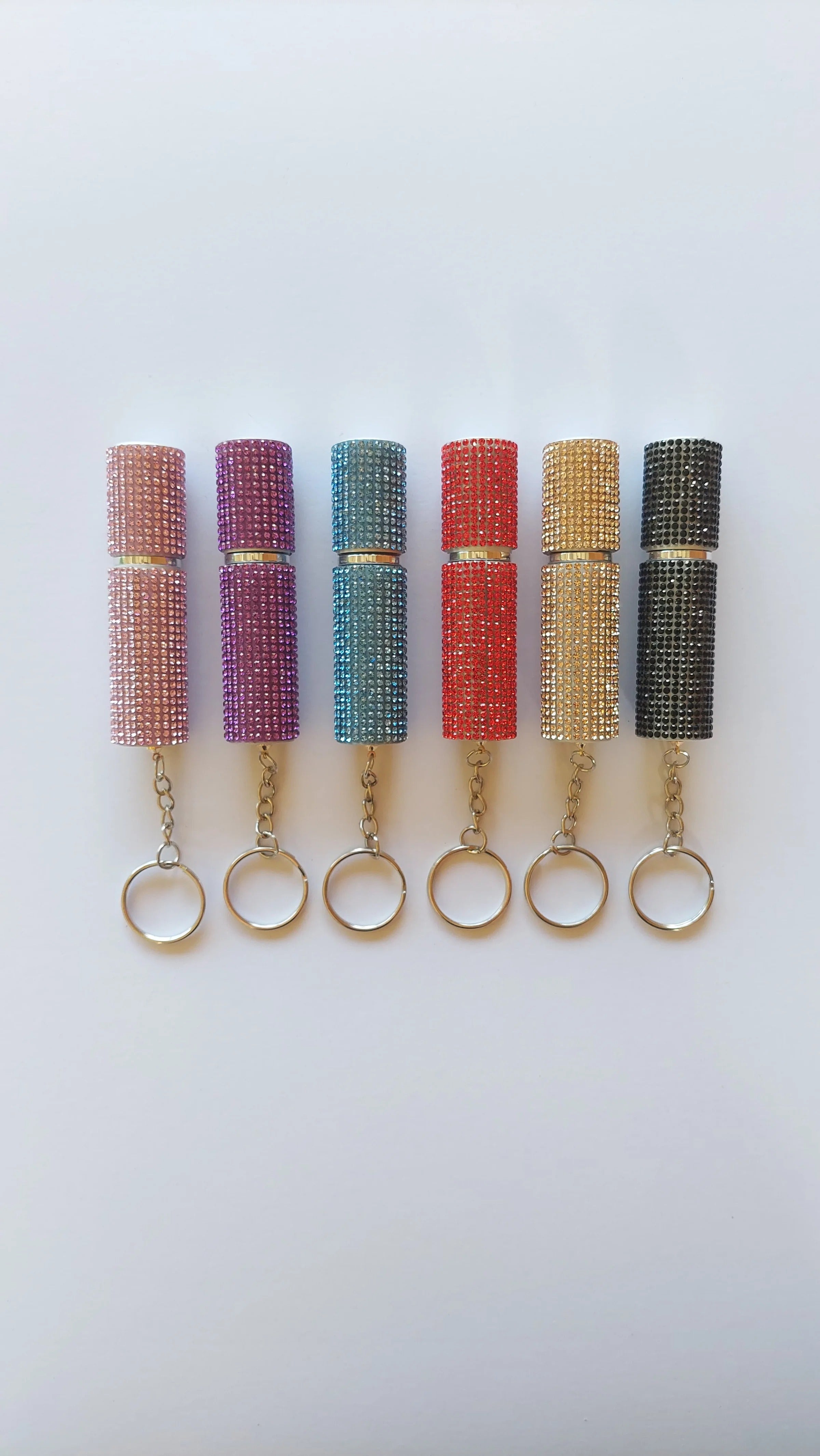 Perfume Bottle Keyring