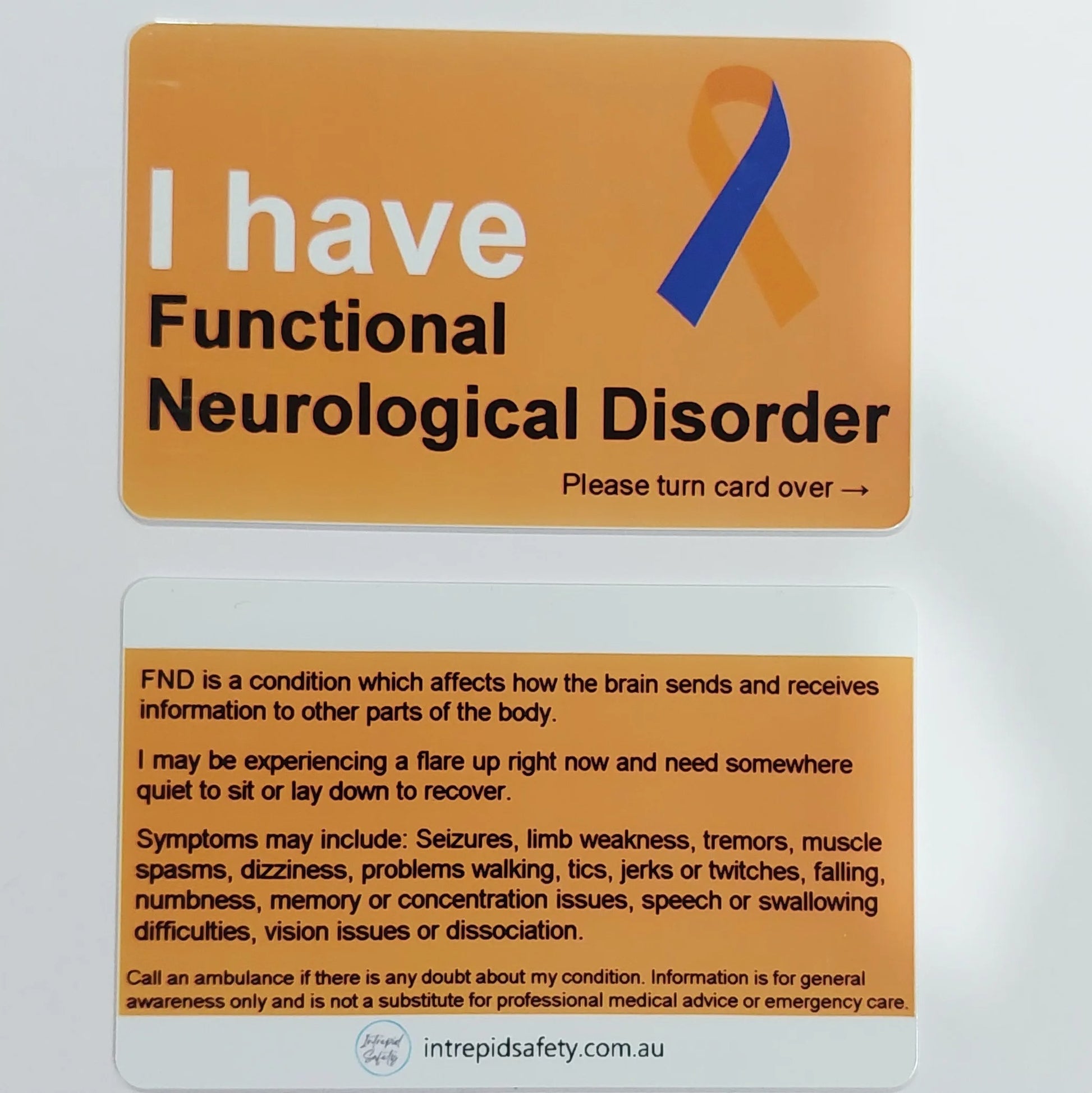 Awareness Cards (Letters A - H)