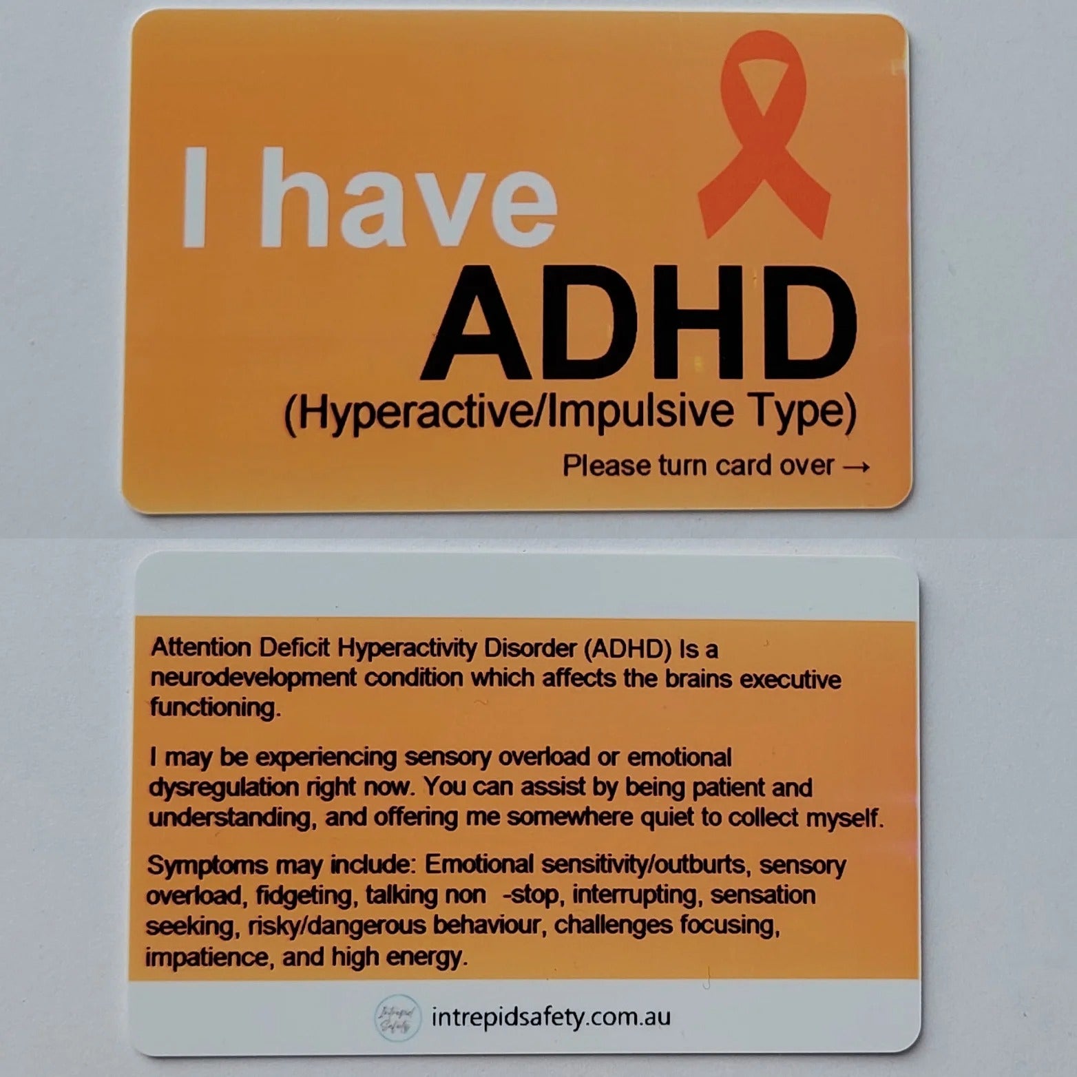 Awareness Cards (Letters A - H)