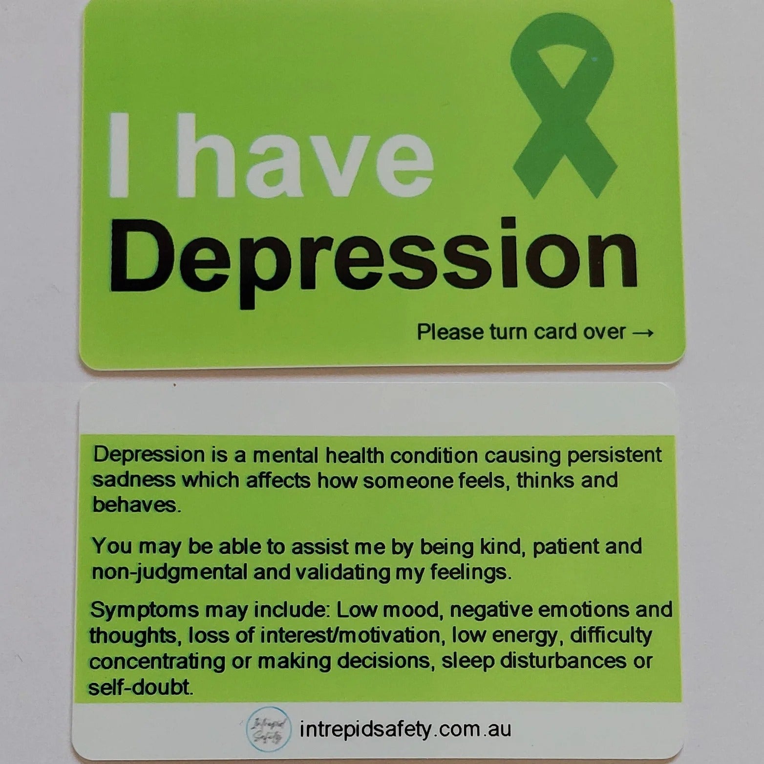 Awareness Cards (Letters A - H)