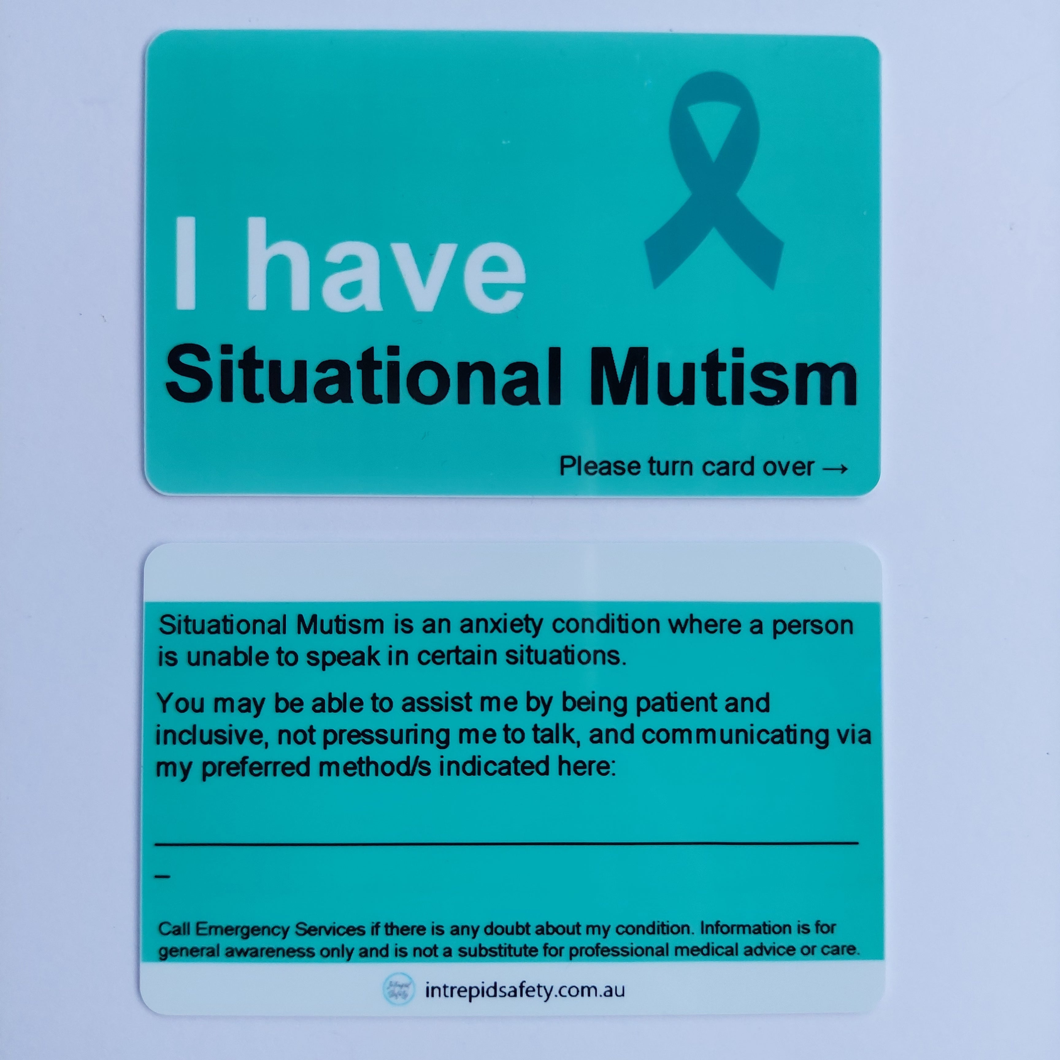 Awareness Cards (Letters I - Z)