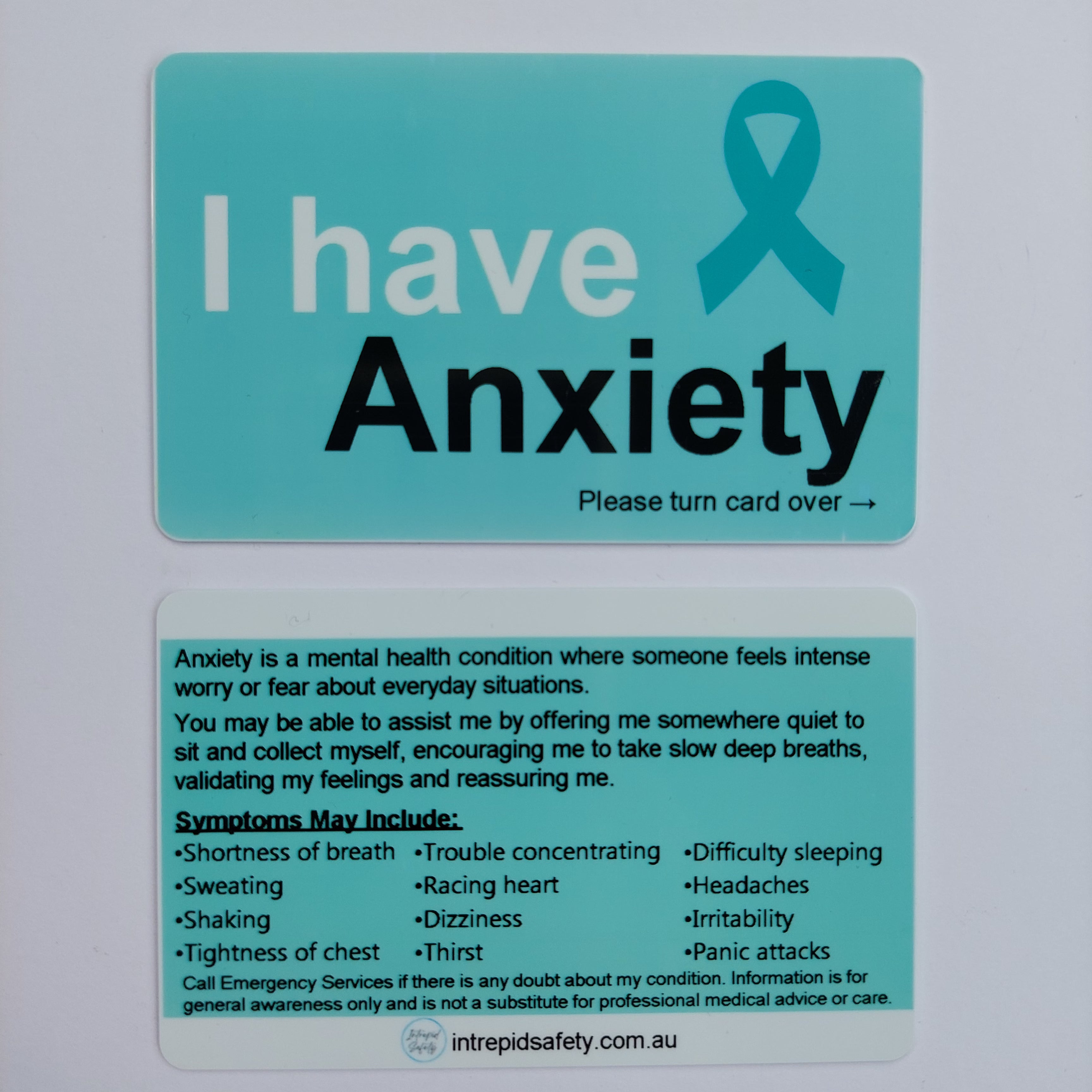 Awareness Cards (Letters A - H)