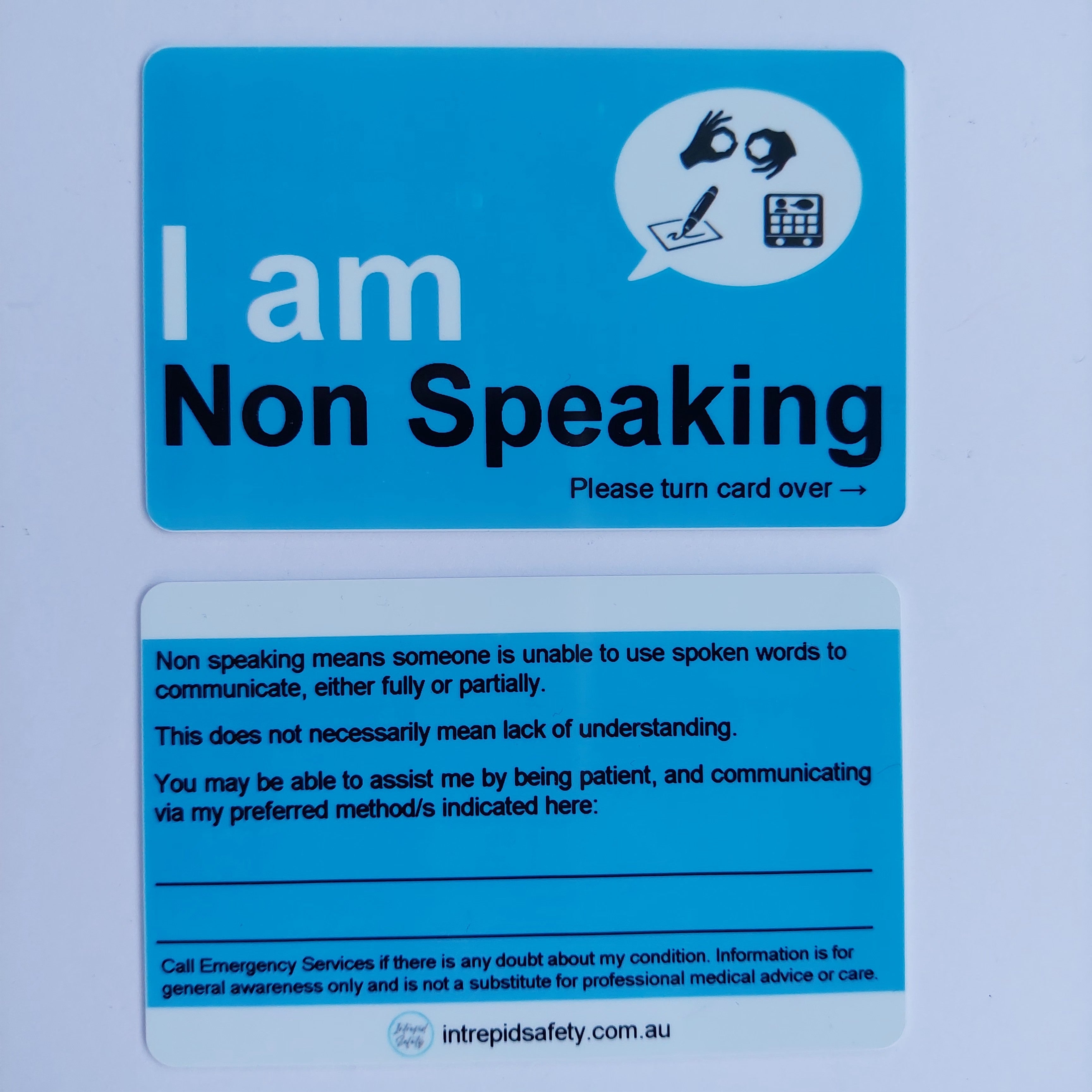 Awareness Cards (Letters I - Z)