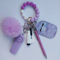 "Purple Passion" Safety Keychain