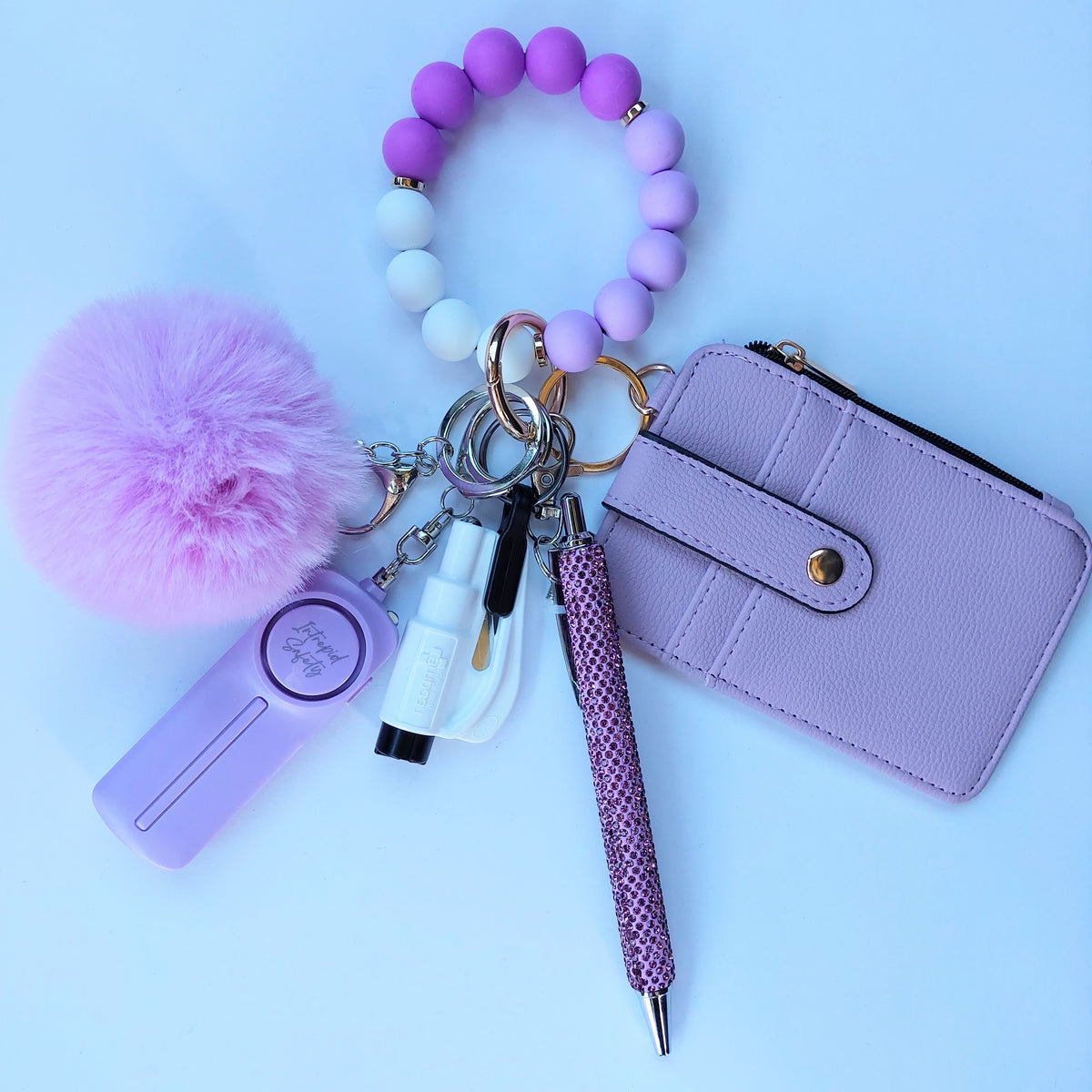 "Purple Passion" Safety Keychain