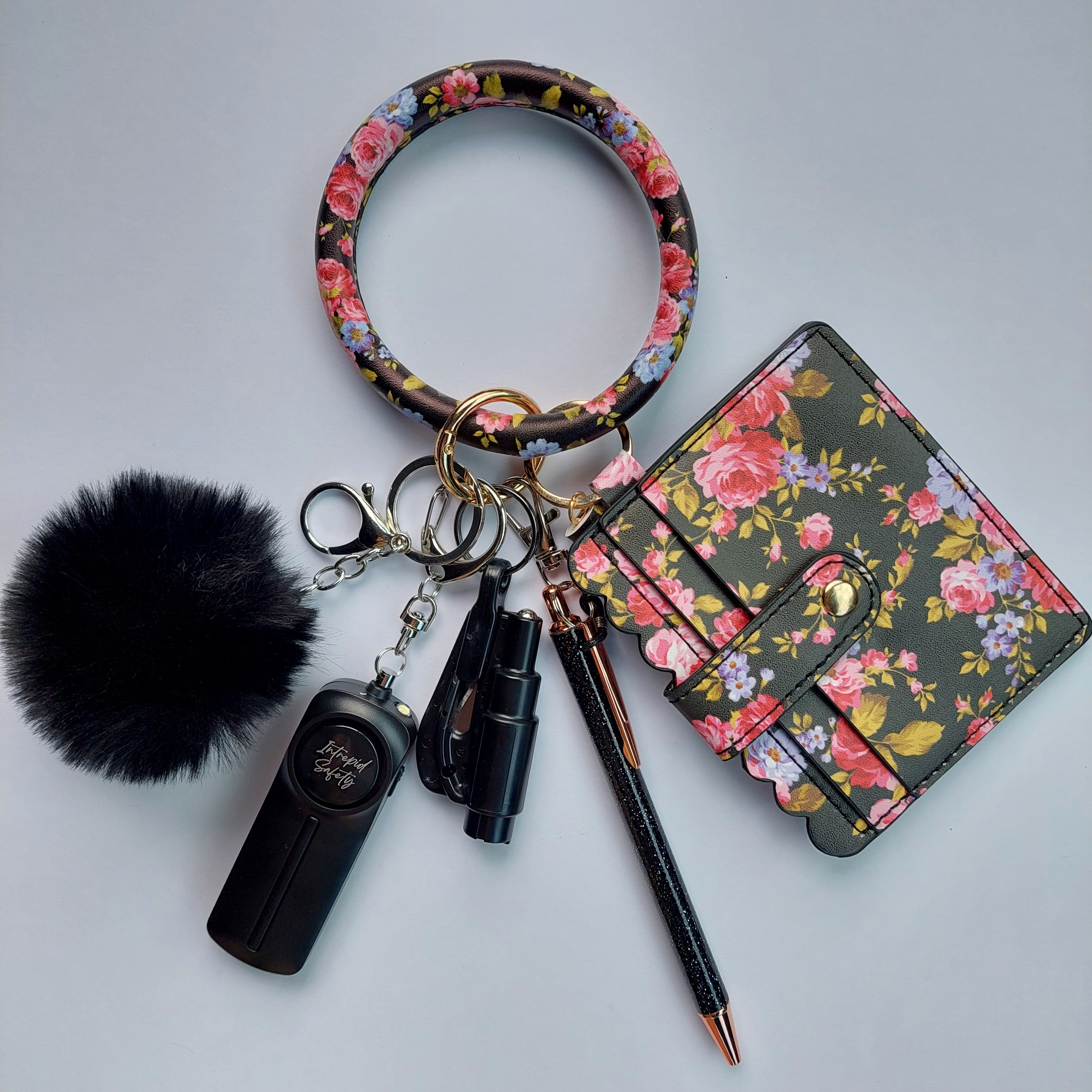 *NEW* "Black Rose" Safety Keychain