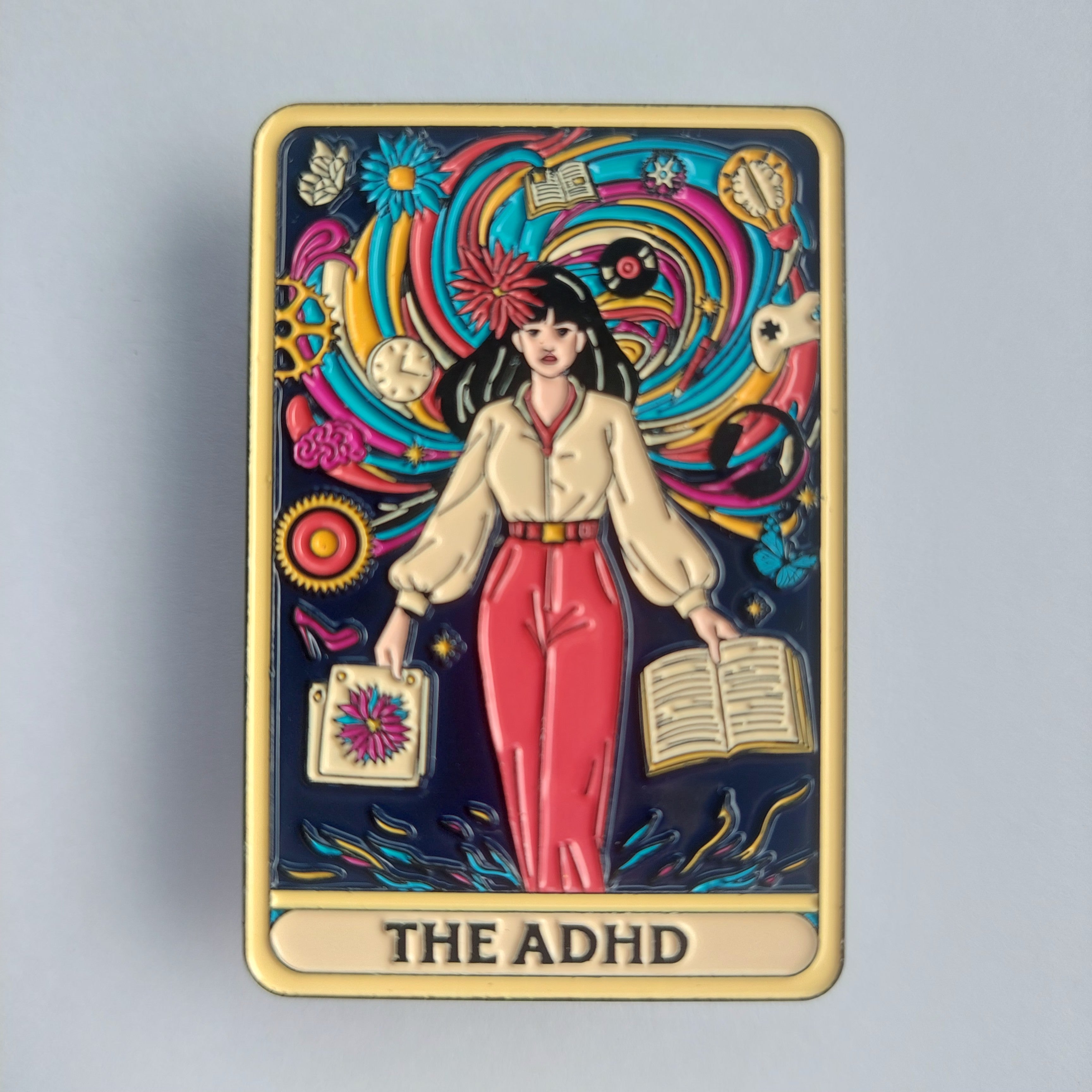 ADHD / Autism Related Enamel Pins