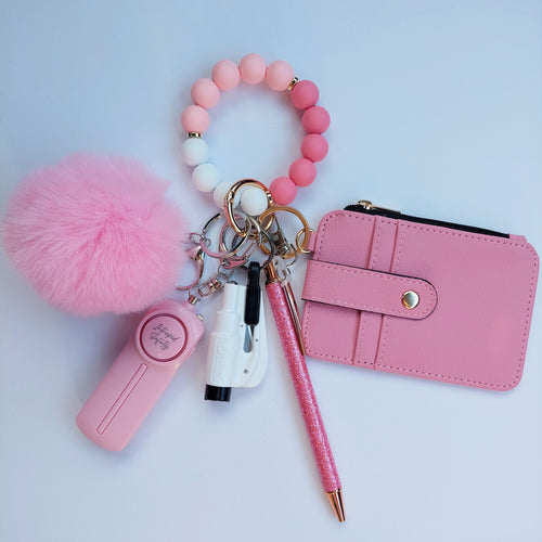 "Pink Power" Safety Keychain