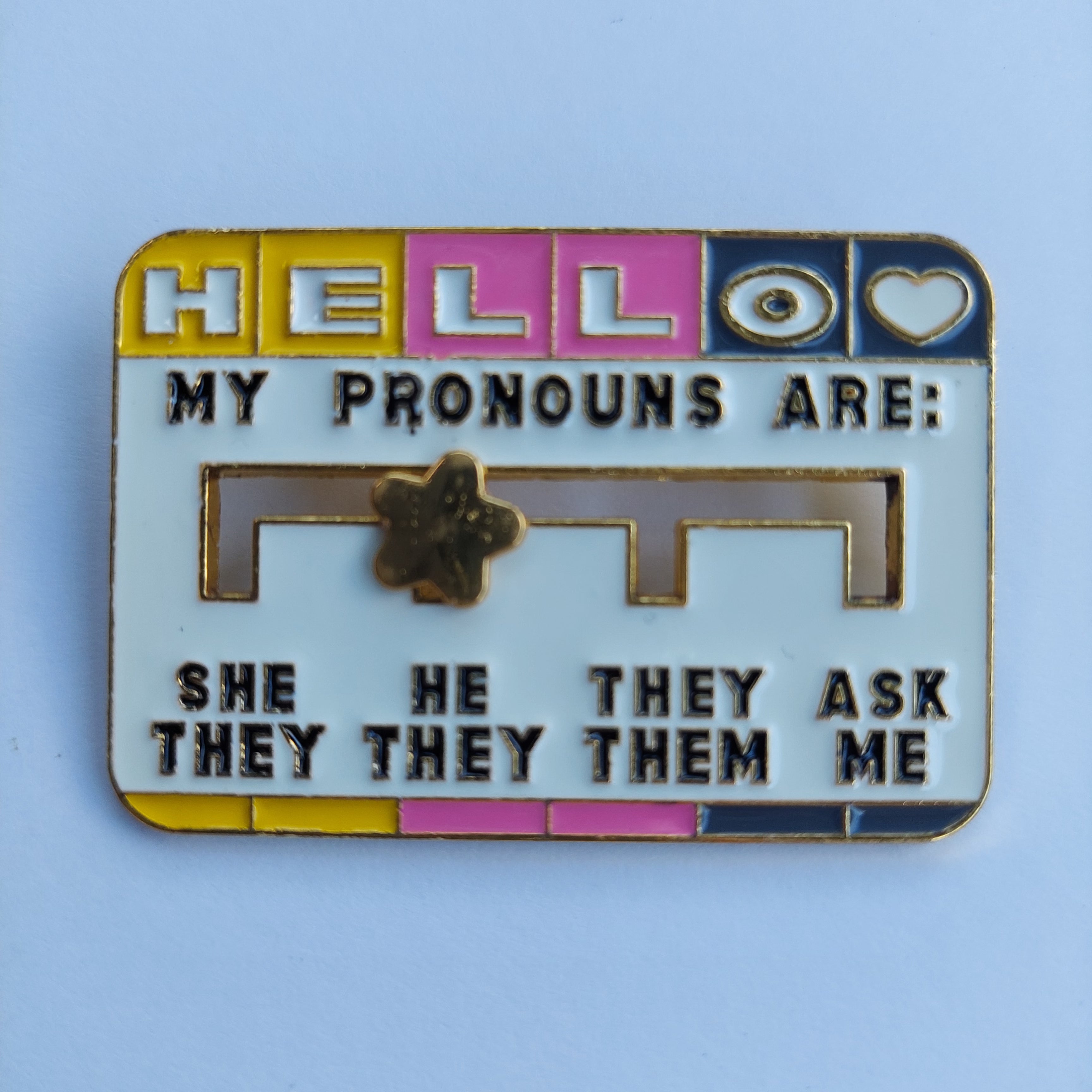 Pronoun Pins