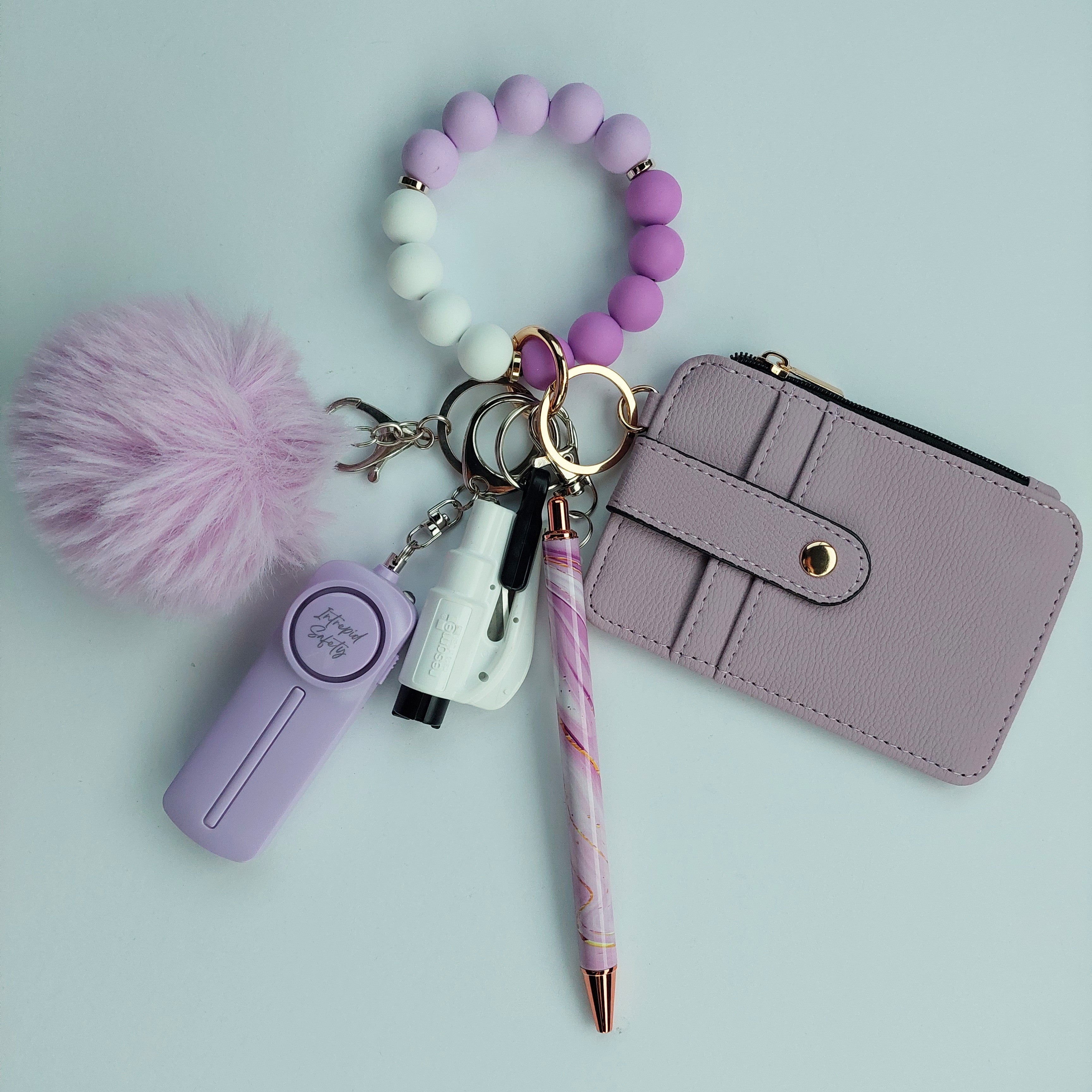 "Purple Passion" Safety Keychain