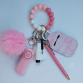 "Pink Power" Safety Keychain