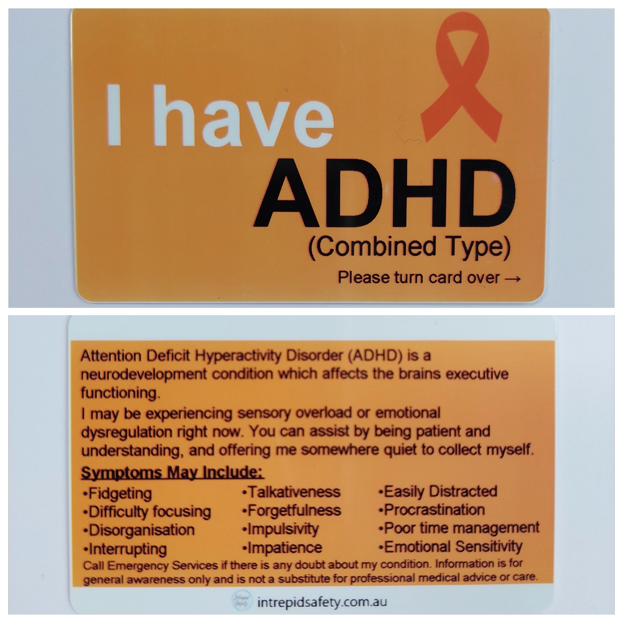 Awareness Cards (Letters A - H)