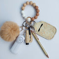 "Iced Latte" Safety Keychain