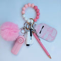 "Pink Power" Safety Keychain