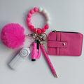 'Hot Pink" Safety Keychain