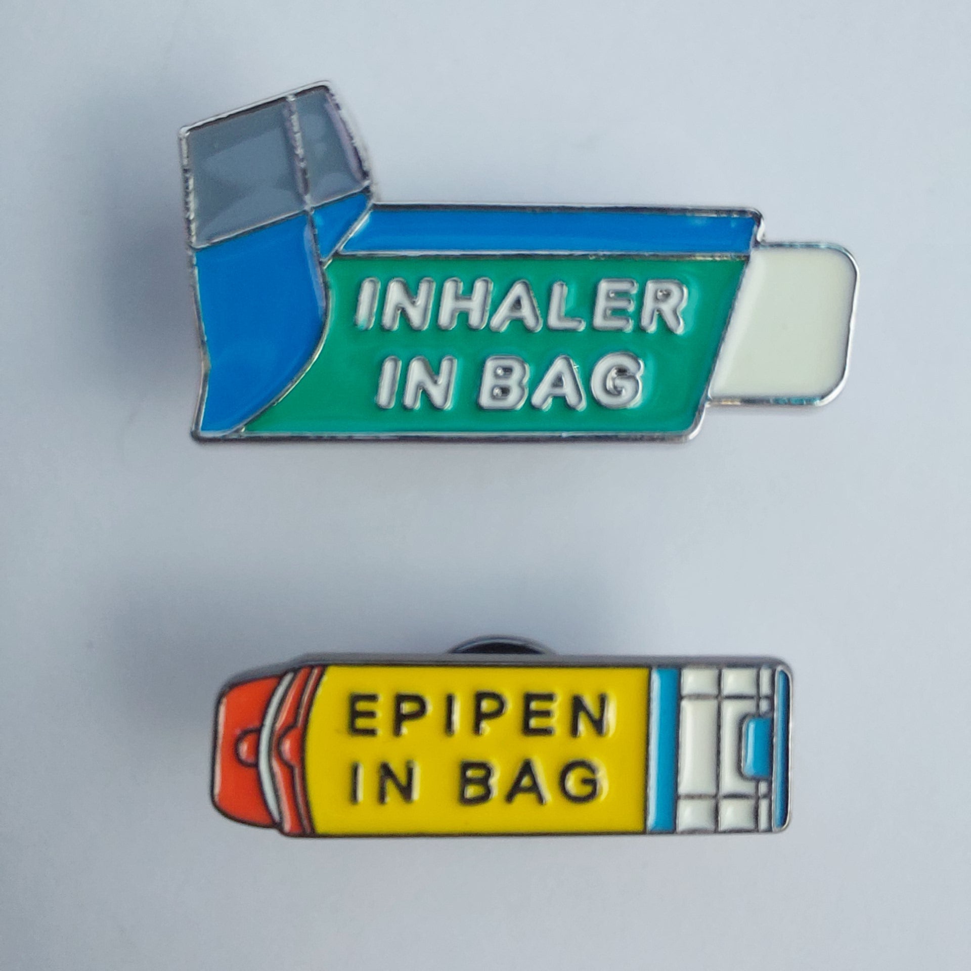 Inhaler In bag / Epipen In Bag Pins – Intrepid Safety