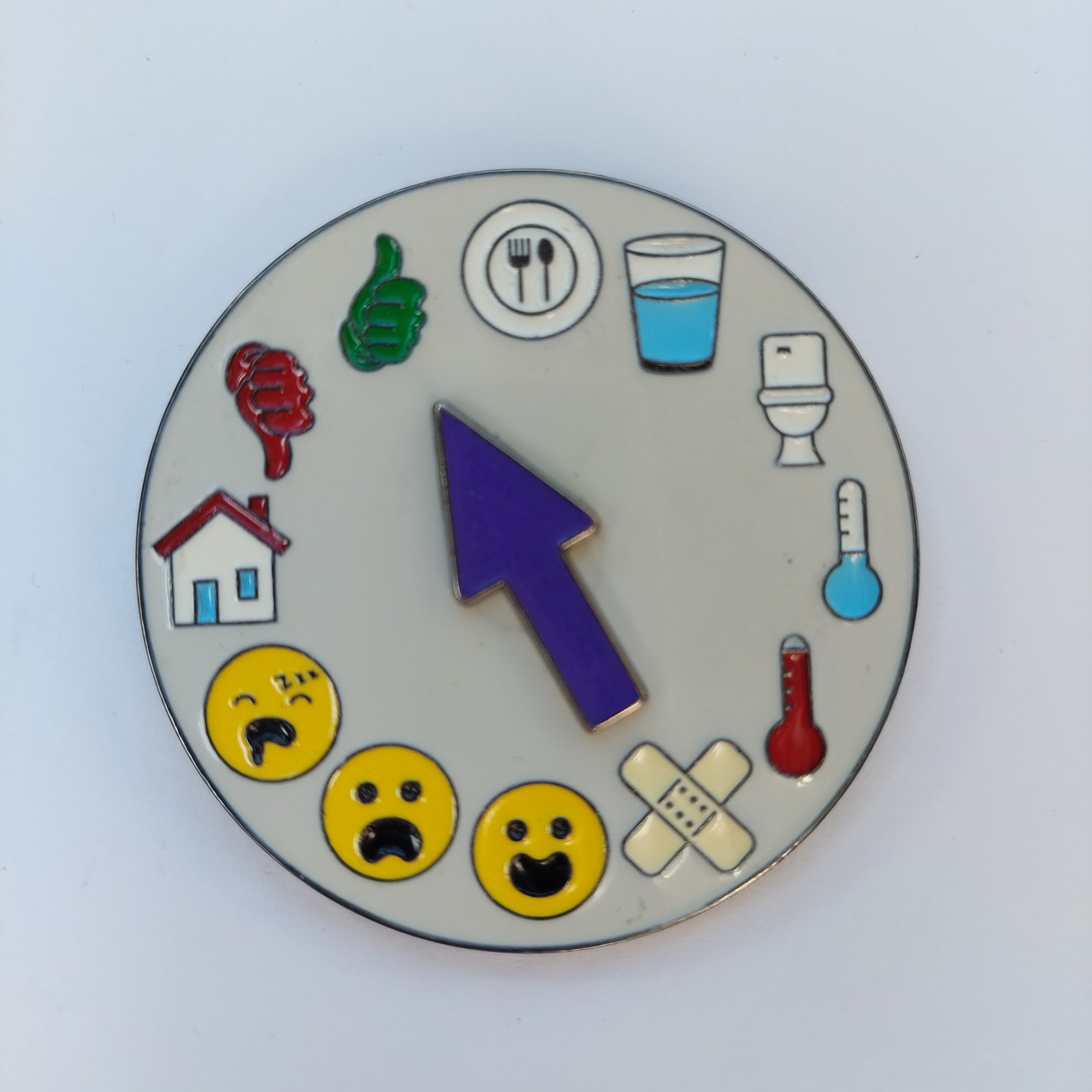 Non-verbal Communication Keyrings / Pins