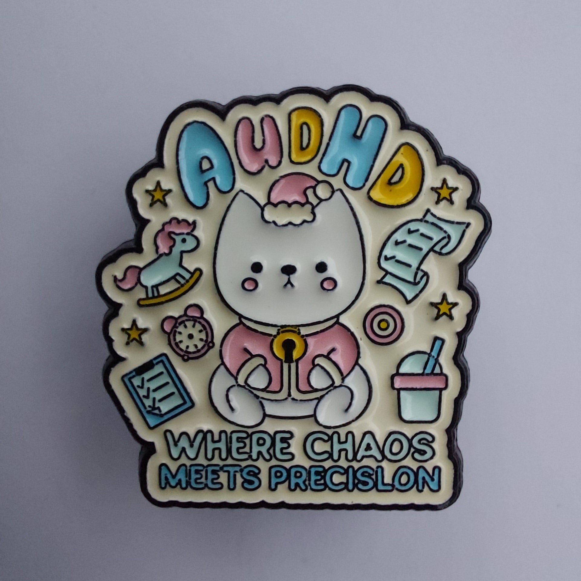ADHD / Autism Related Enamel Pins