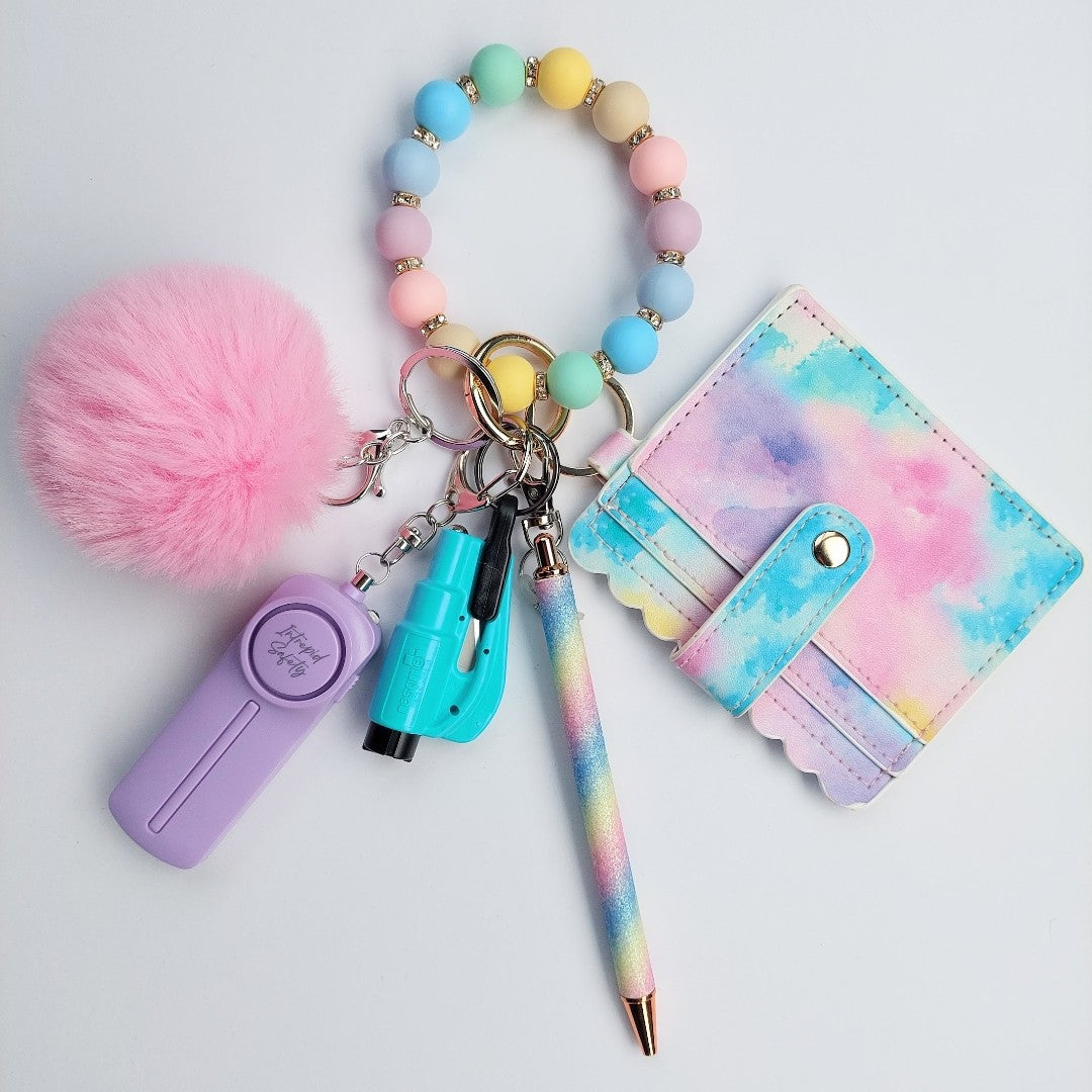 "Pastel" Safety Keychain