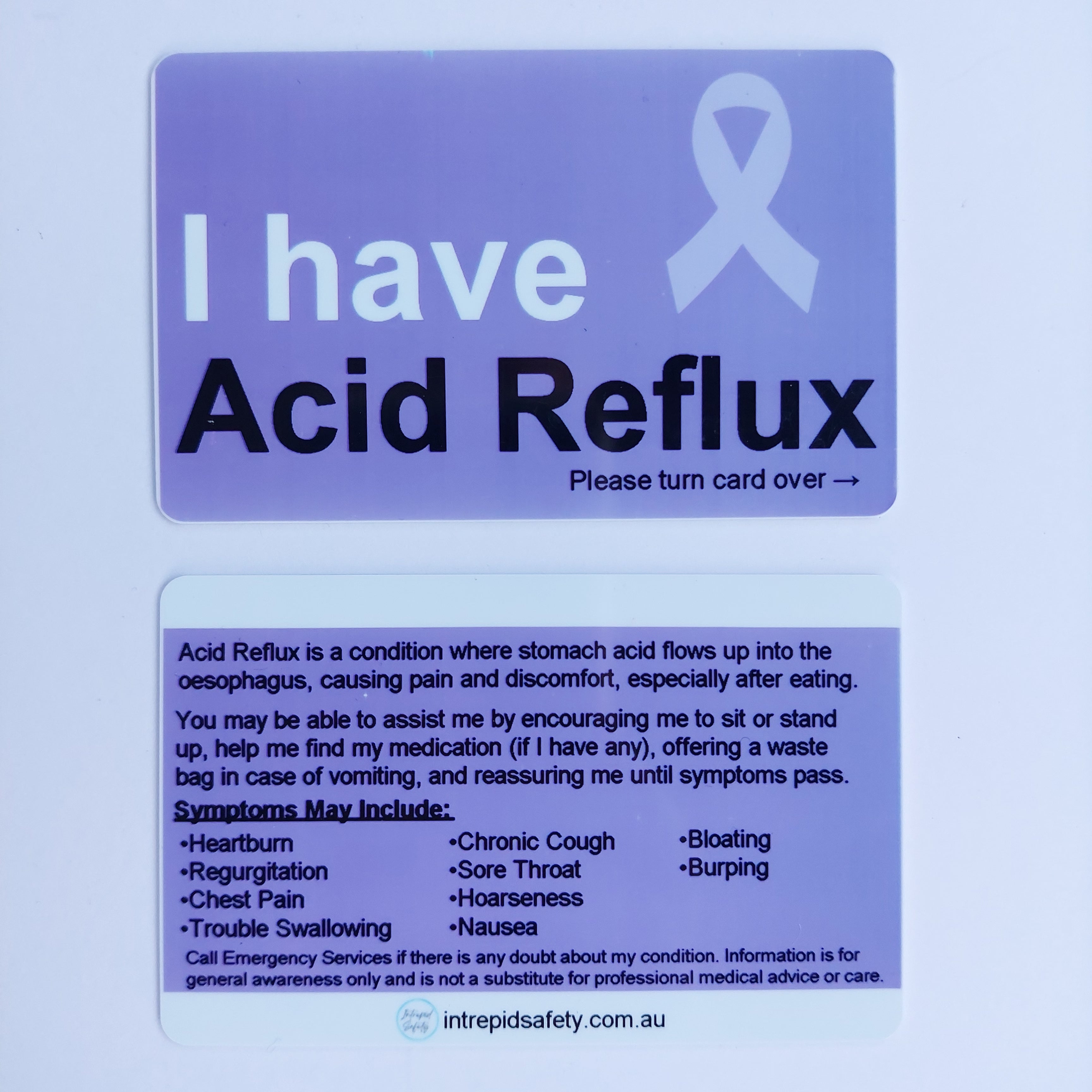 Awareness Cards (Letters A - H)