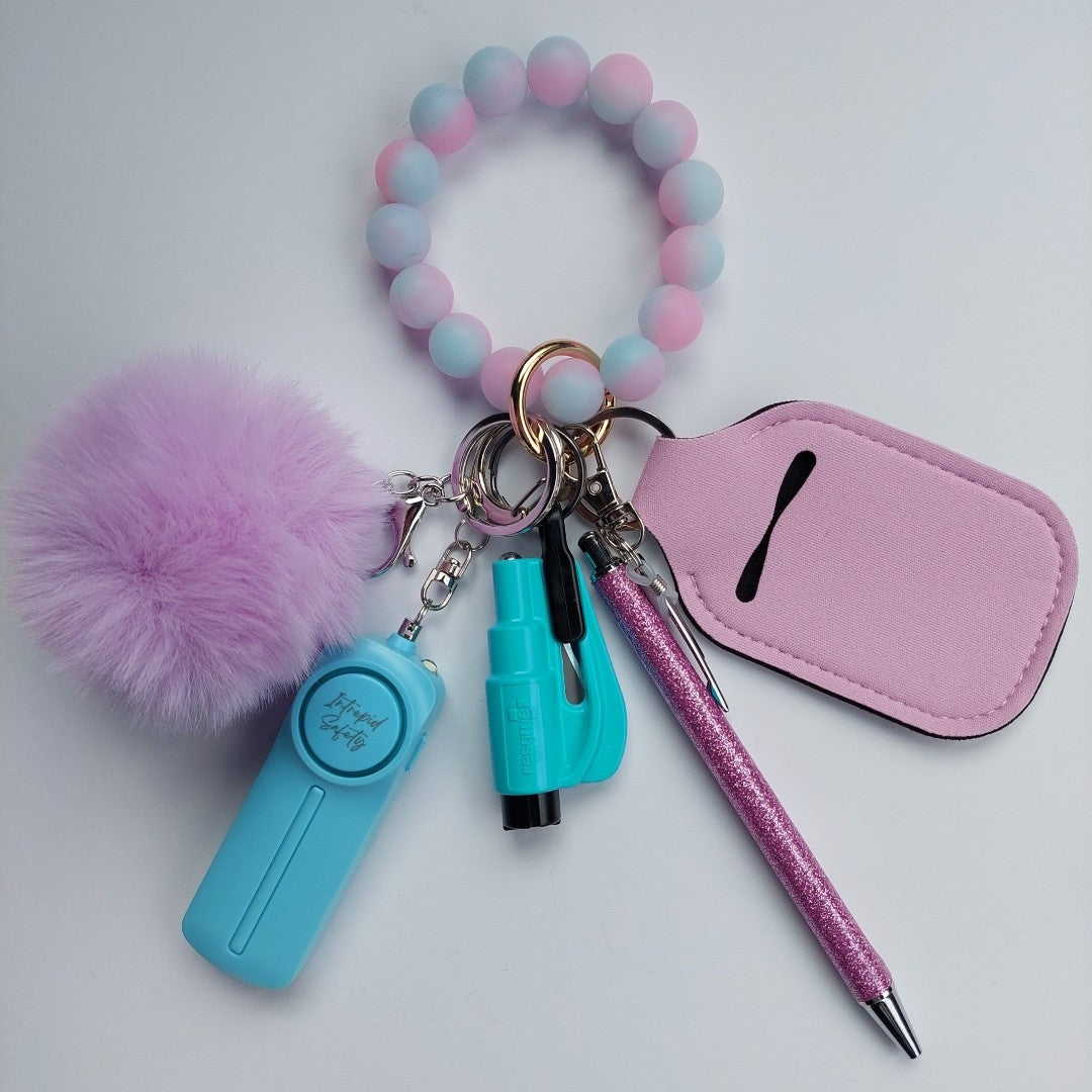 "Aurora" (Glow in the dark) Safety Keychain