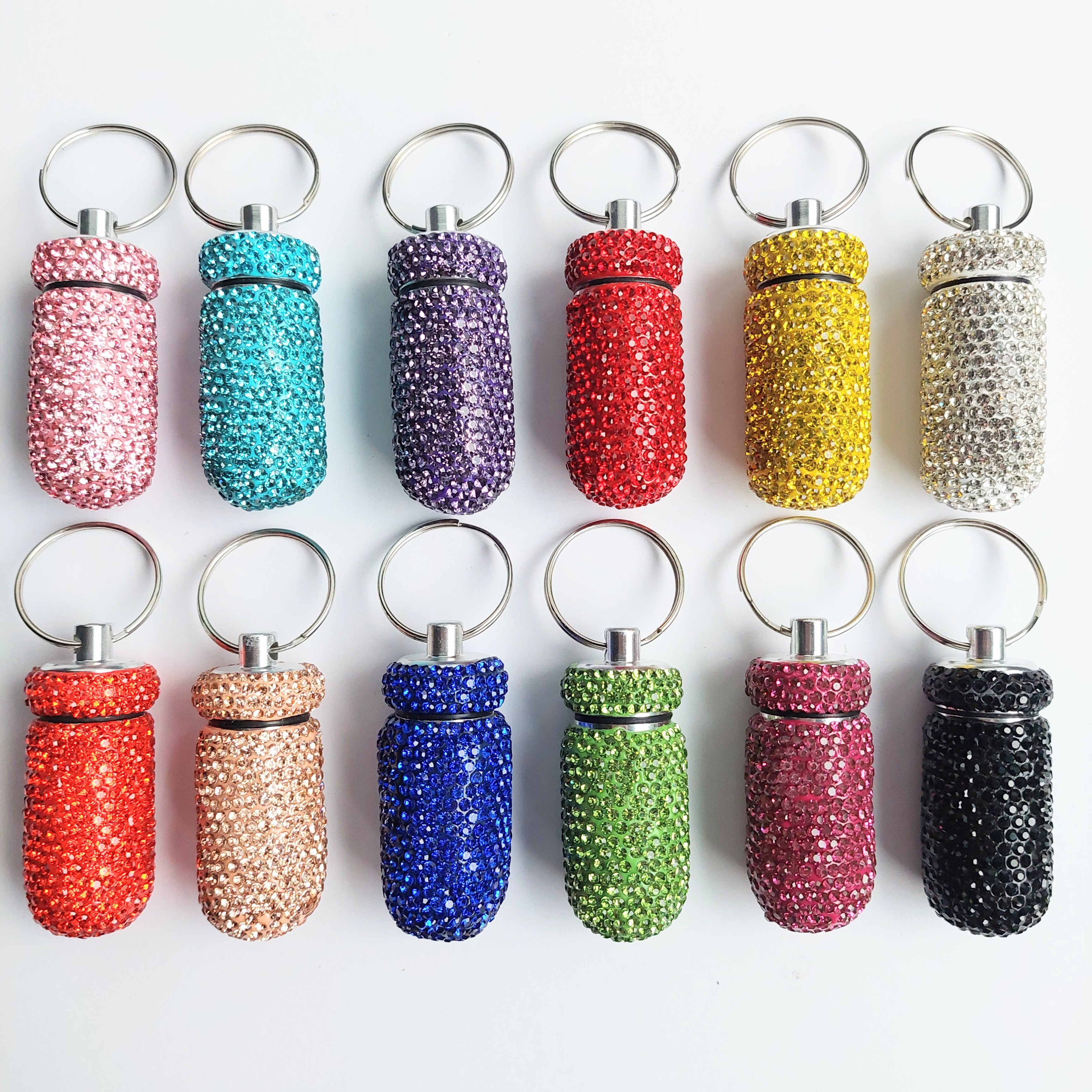 Medication/Mint Holders (Rhinestone)
