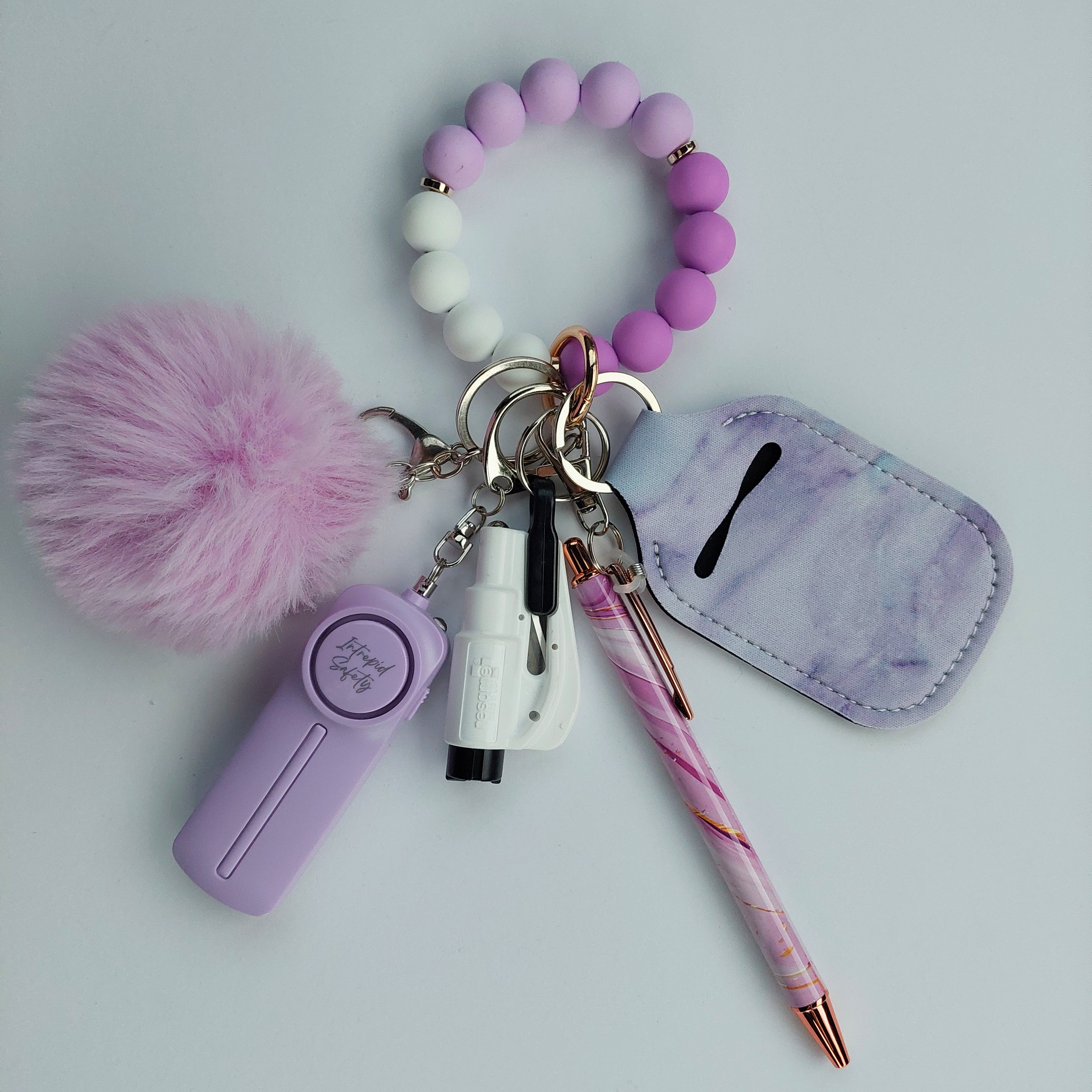 "Purple Passion" Safety Keychain